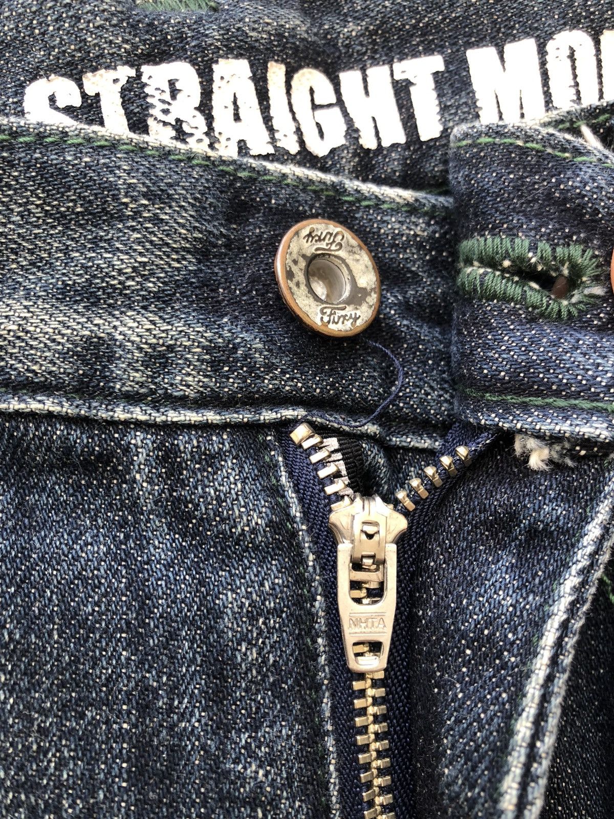 Neighborhood Neighborhood Japan Ripped Selvedge Denim Cropped Pant Size US 34 / EU 50 - 9 Thumbnail