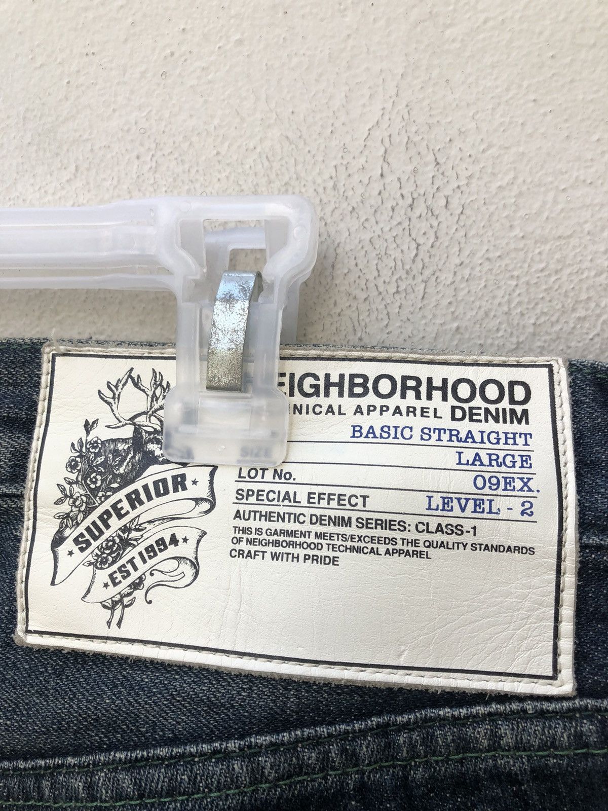Neighborhood Neighborhood Japan Ripped Selvedge Denim Cropped Pant Size US 34 / EU 50 - 19 Thumbnail