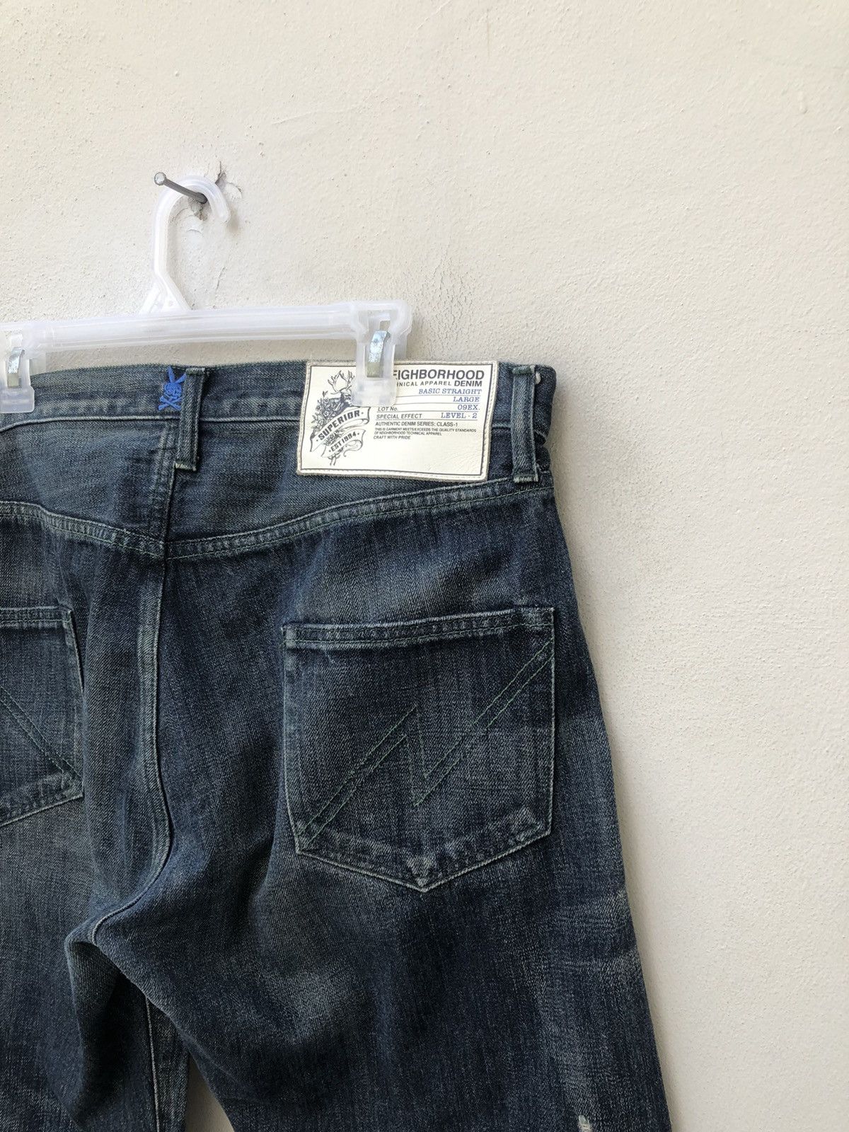 Neighborhood Neighborhood Japan Ripped Selvedge Denim Cropped Pant Size US 34 / EU 50 - 18 Thumbnail
