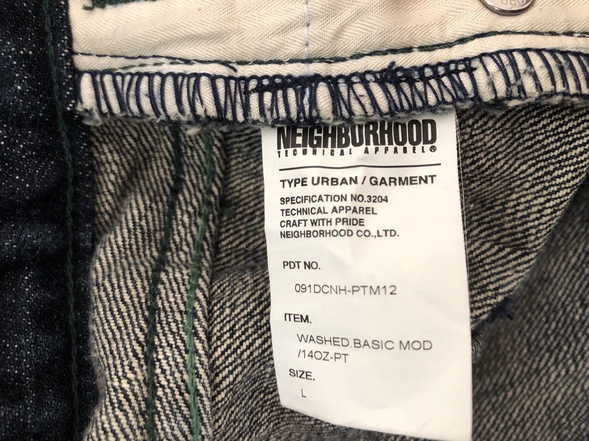 Neighborhood Neighborhood Japan Ripped Selvedge Denim Cropped Pant Size US 34 / EU 50 - 24 Thumbnail