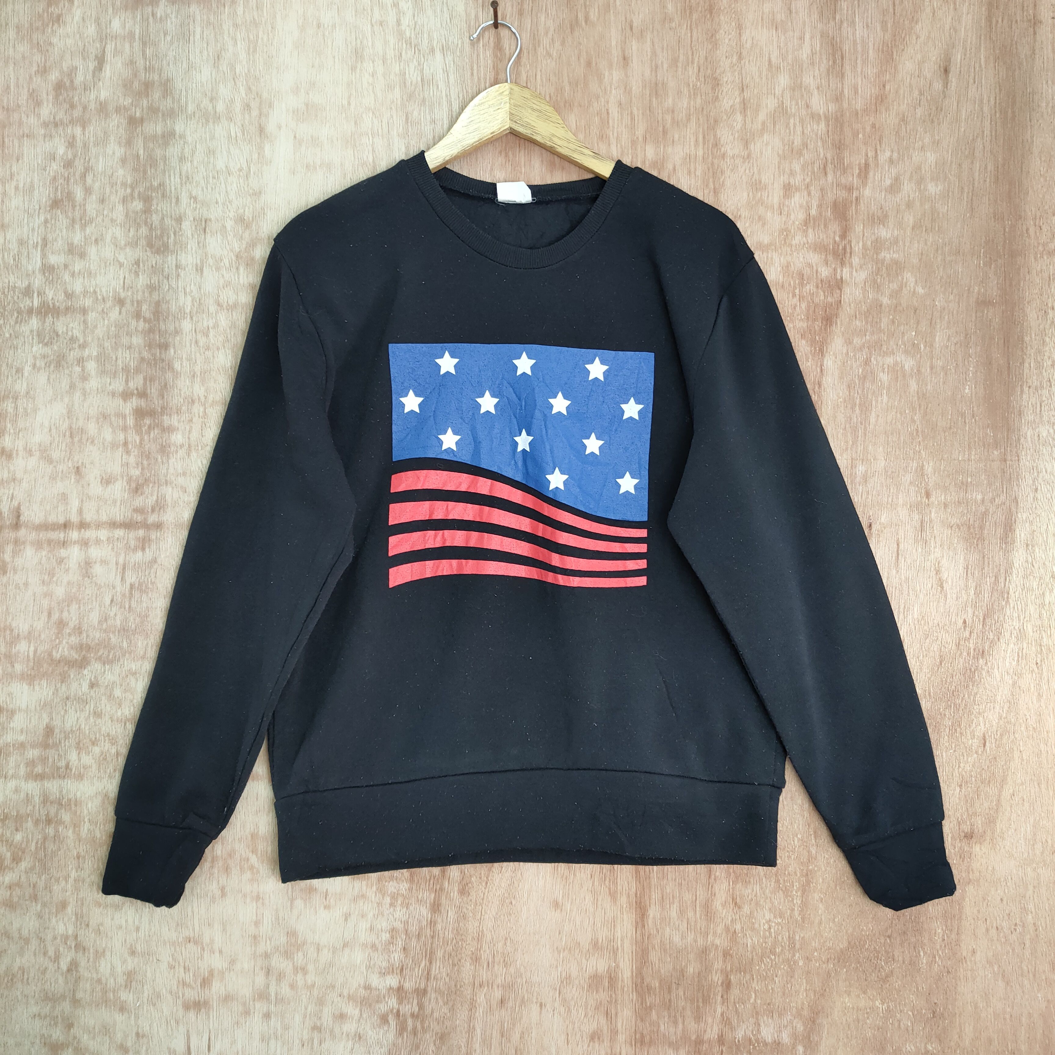 Japanese Brand VINTAGE USA TRADE MARK SWEATSHIRTS Size US L / EU 52-54 / 3 - 1 Thumbnail
