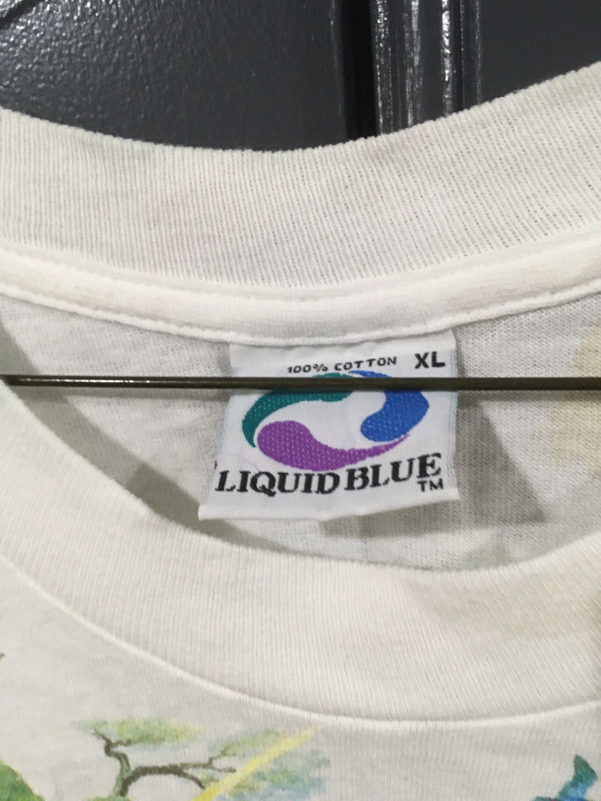 Liquid Blue Vintage Liquid Blue Jungle Tee/All over Print Tie Dye Shirt Size US XL / EU 56 / 4 - 6 Thumbnail