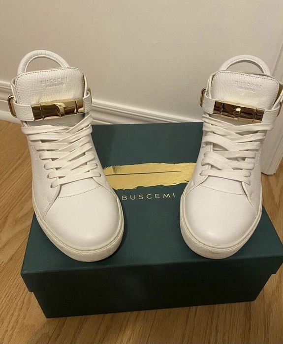 Buscemi Buscemi 100mm Lock Key Hi Top Sneakers Grailed