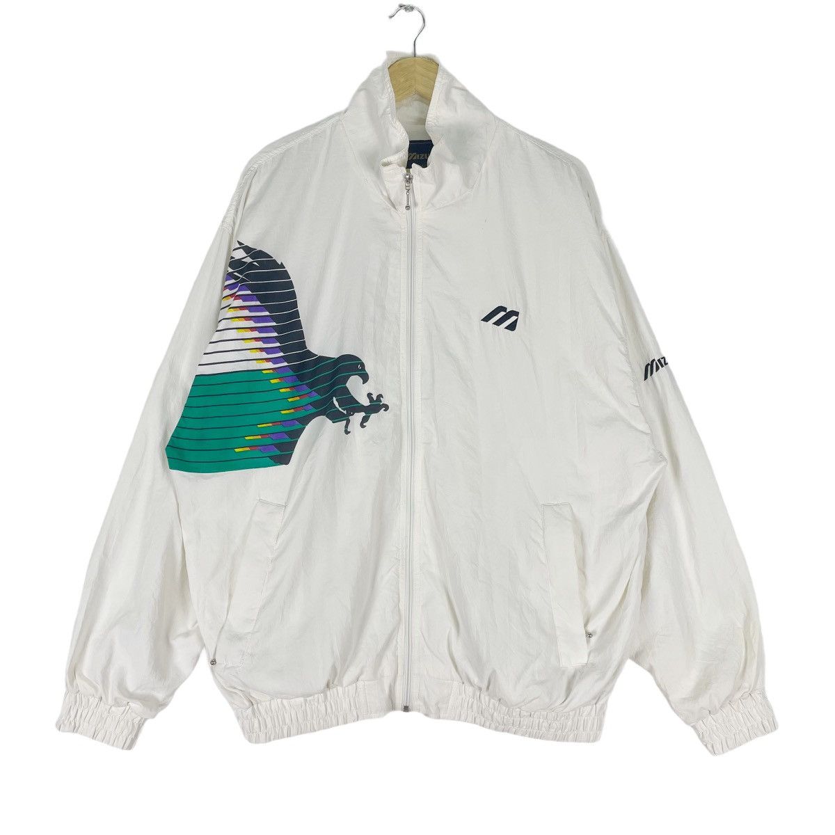Mizuno 🔥MIZUNO TENNIS LAGEND IVAN LENDL ZIPPER JACKET Size US L / EU 52-54 / 3 - 1 Thumbnail