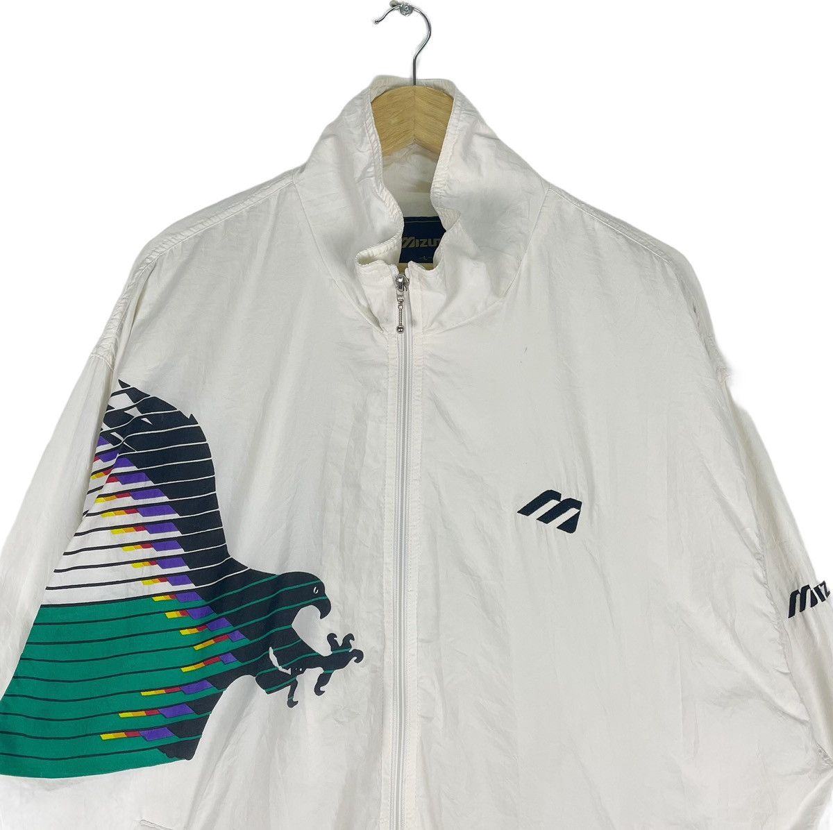 Mizuno 🔥MIZUNO TENNIS LAGEND IVAN LENDL ZIPPER JACKET Size US L / EU 52-54 / 3 - 2 Thumbnail