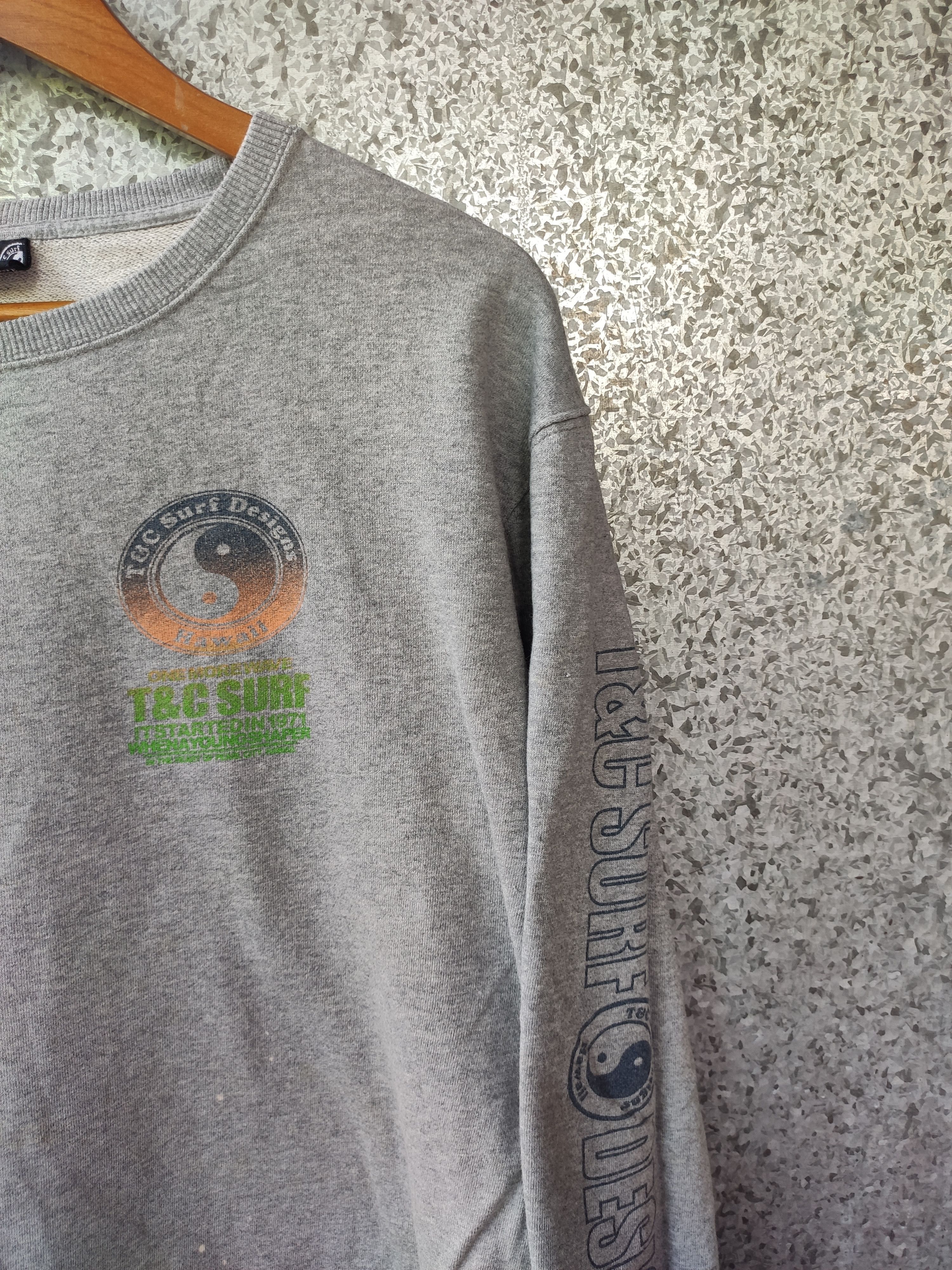 Sun Surf 🔥 Vintage 90s Vintage T&C sweatshirt big logo Size US M / EU 48-50 / 2 - 5 Thumbnail