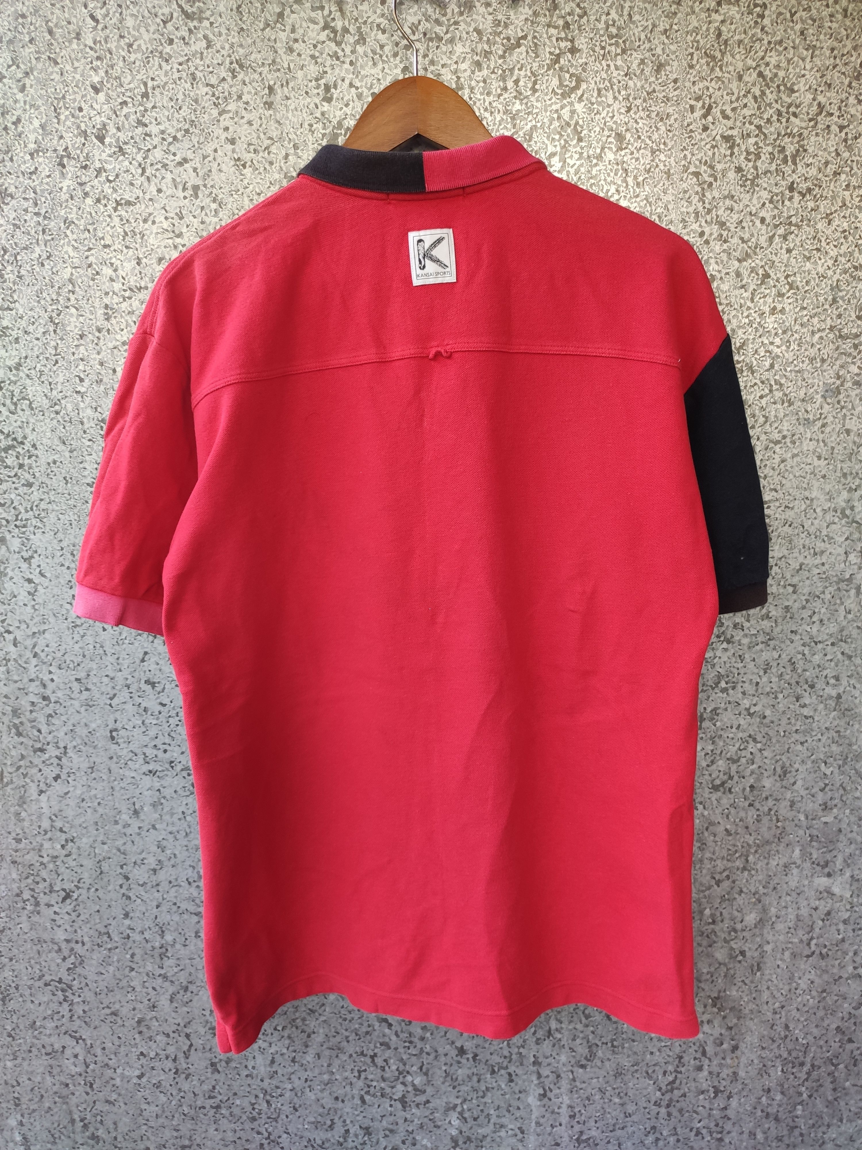 Kansai Yamamoto 🔥 Kansai Yamamoto polo t shirt Kansai sport half zipper Size US M / EU 48-50 / 2 - 4 Thumbnail