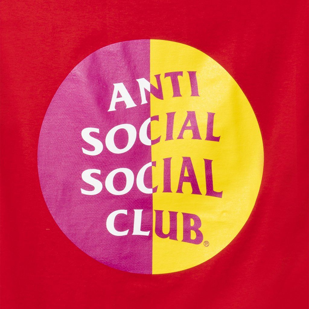 Anti Social Social Club DS ASSC Hypocrite Red Tee BAPE Kith Kaws FTP FOG CDG VLONE Size US XL / EU 56 / 4 - 3 Thumbnail