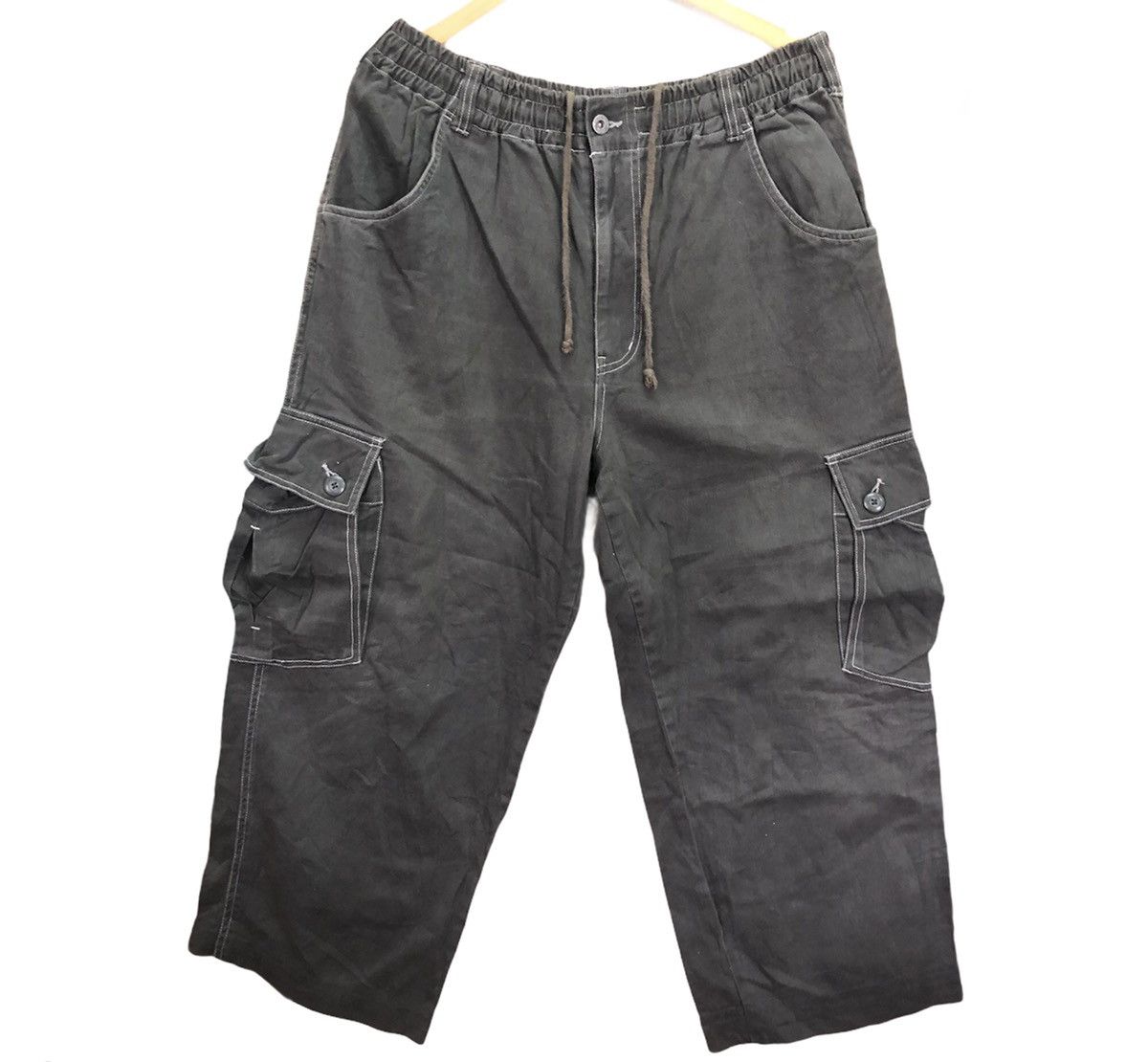 Japanese Brand Raton Laveur Baggy/Cargo Multipocket Pants Size US 32 / EU 48 - 1 Thumbnail