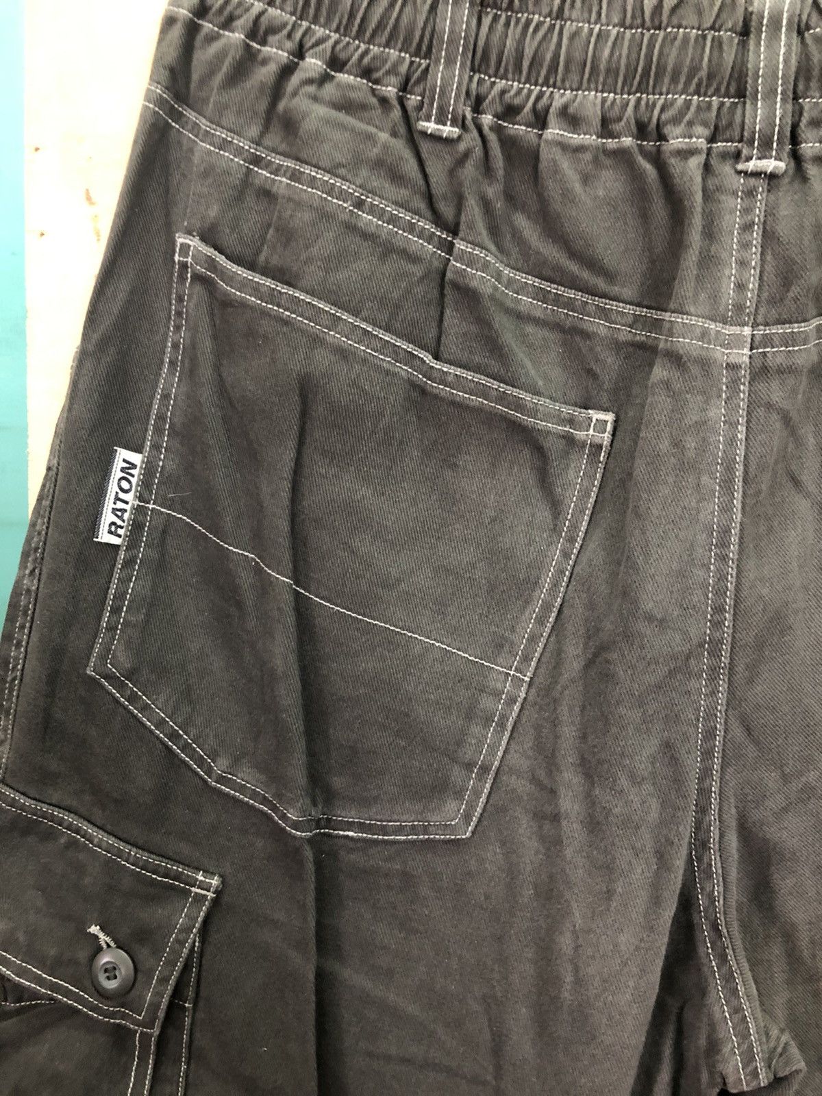 Japanese Brand Raton Laveur Baggy/Cargo Multipocket Pants Size US 32 / EU 48 - 7 Thumbnail