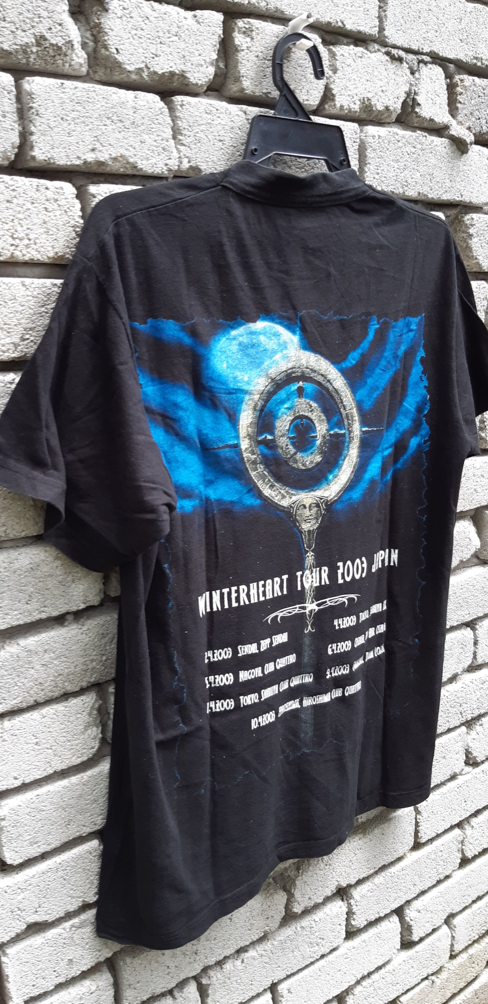 Band Tees Sonata Artica WINTERHEART TOUR 2003 JAPAN Size US M / EU 48-50 / 2 - 7 Thumbnail