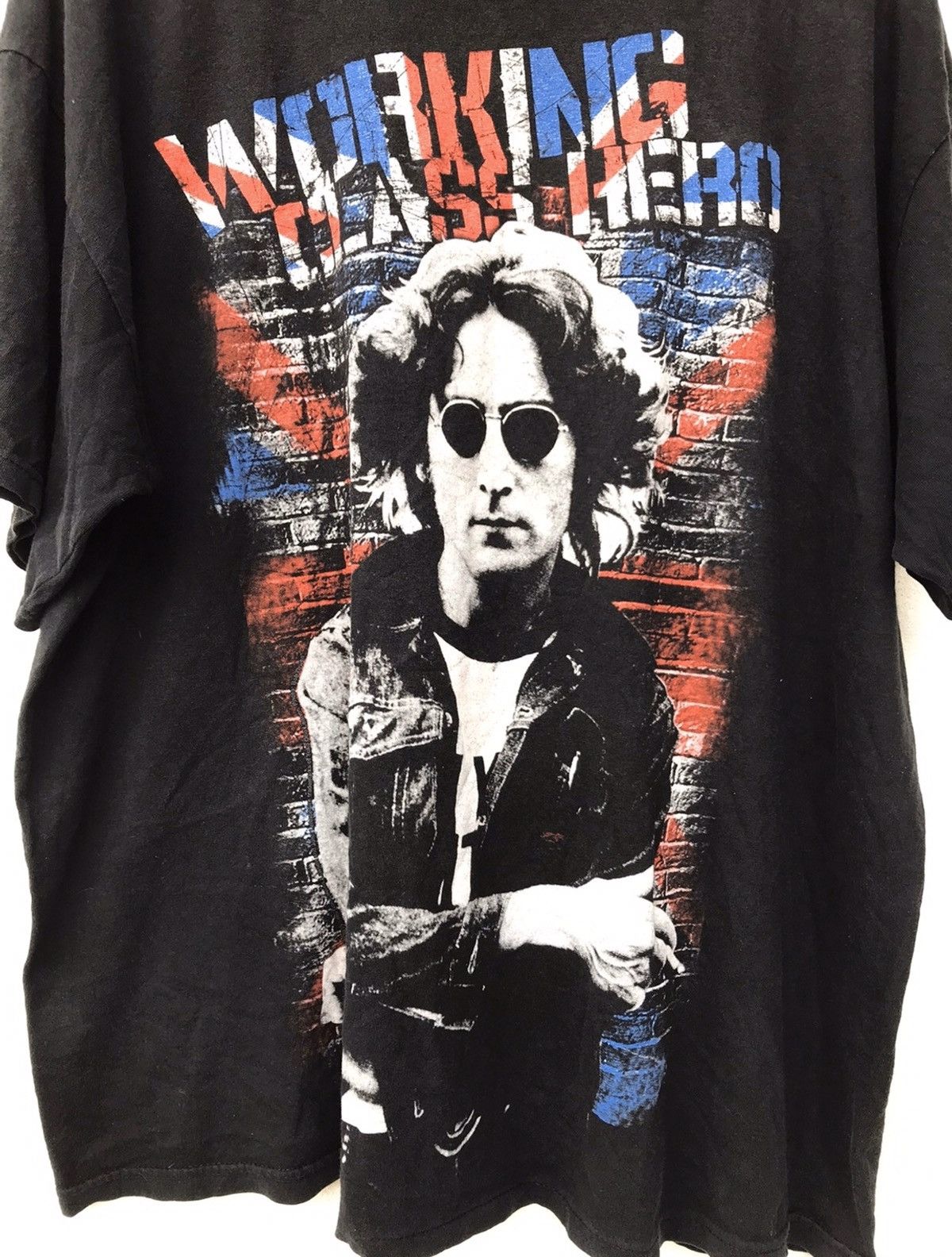 Band Tees × Vintage Iconic The Beatle Over Print John Lennon band Tees Size US XL / EU 56 / 4 - 2 Thumbnail