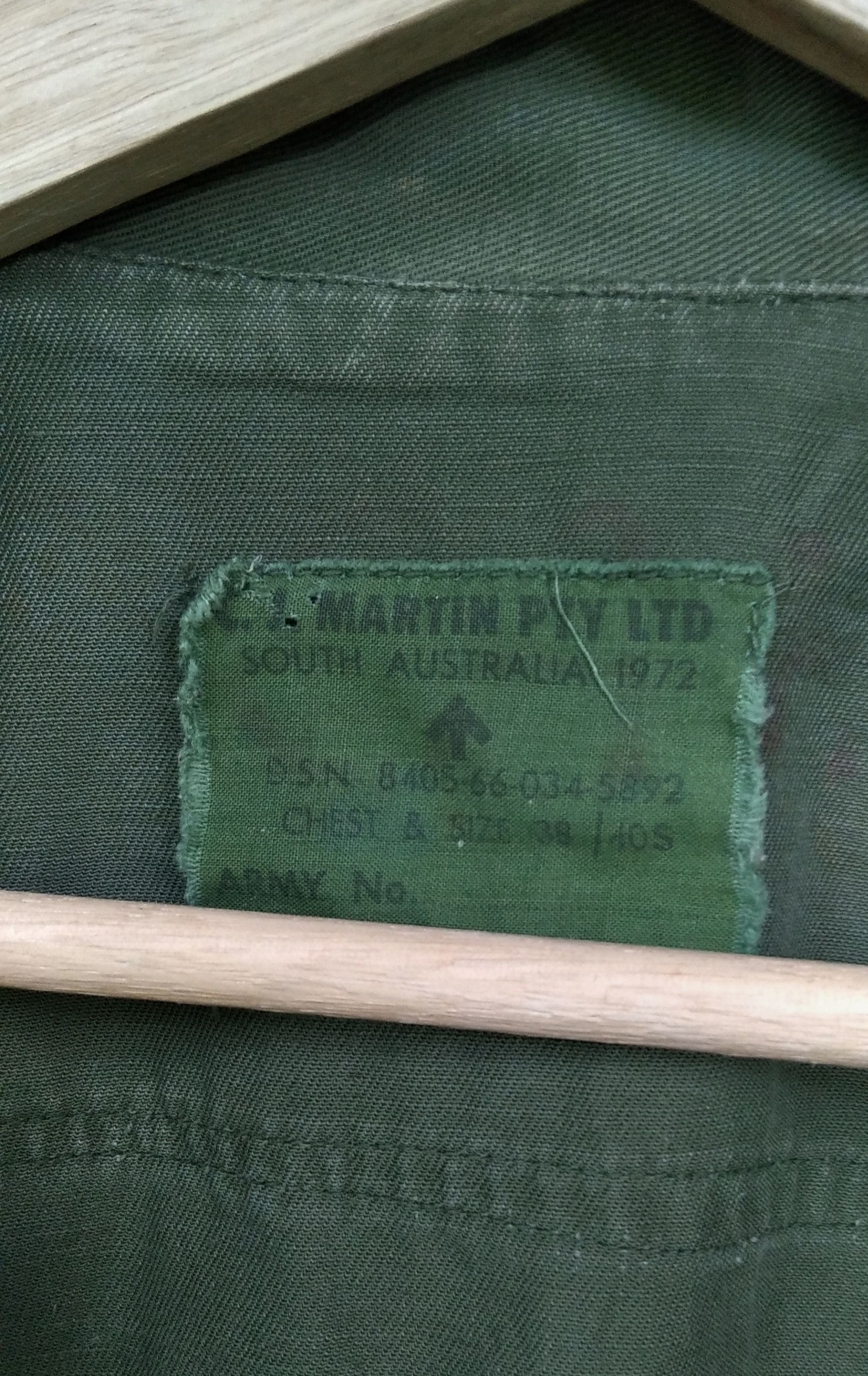 Other 1970 VIETNAM WAR AUSTRALIAN JUNGLE ‘PIXIE’ JACKET Size US S / EU 44-46 / 1 - 7 Thumbnail