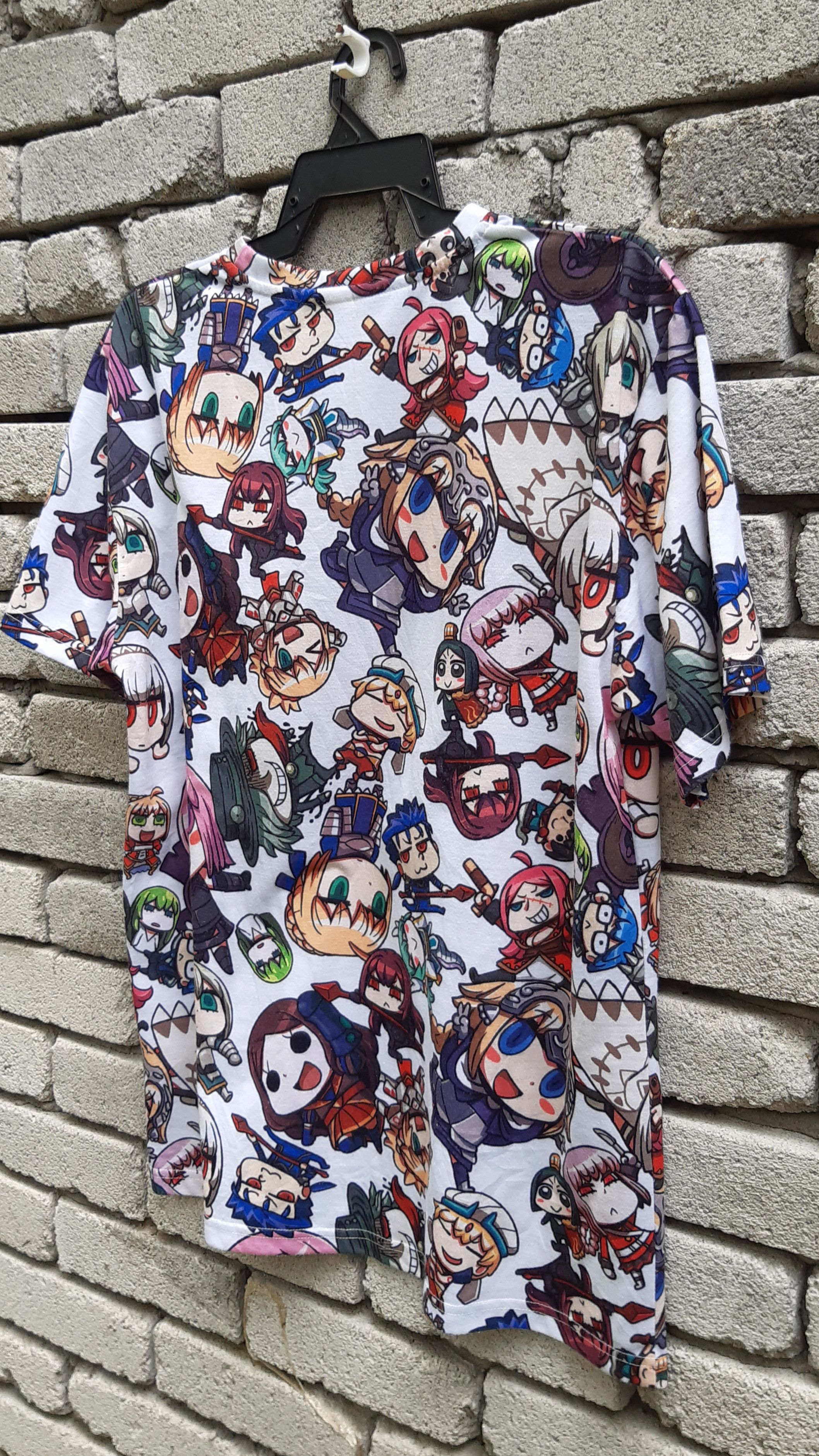 Anime × Cartoon Network Rare!! Fate/Grand Order Full Print Mangga/Anime tshirt Size US M / EU 48-50 / 2 - 6 Thumbnail