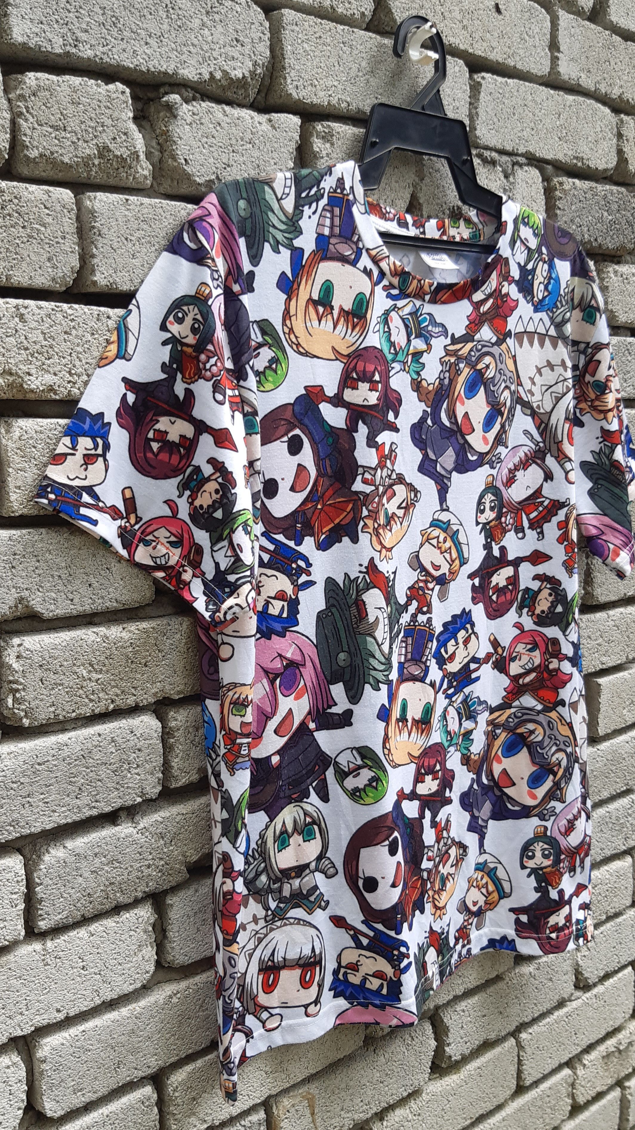 Anime × Cartoon Network Rare!! Fate/Grand Order Full Print Mangga/Anime tshirt Size US M / EU 48-50 / 2 - 4 Thumbnail
