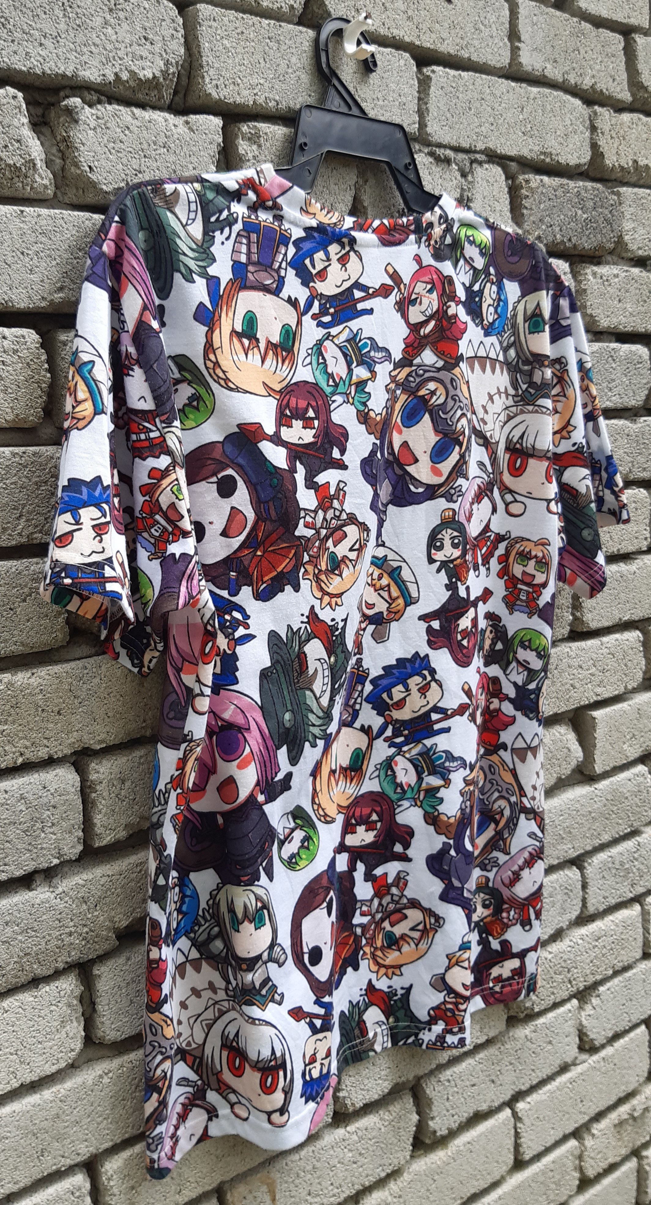 Anime × Cartoon Network Rare!! Fate/Grand Order Full Print Mangga/Anime tshirt Size US M / EU 48-50 / 2 - 7 Thumbnail