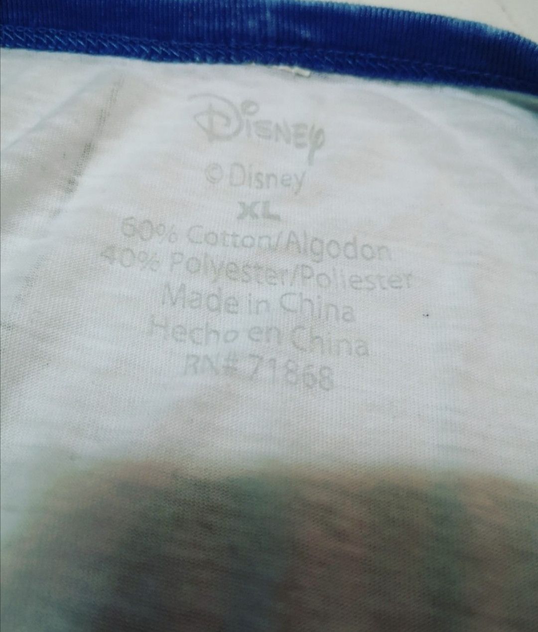 Cartoon Network VINTAGE DISNEY LILO & STICH SEE-THROUGH RINGER TEE Size US L / EU 52-54 / 3 - 10 Thumbnail