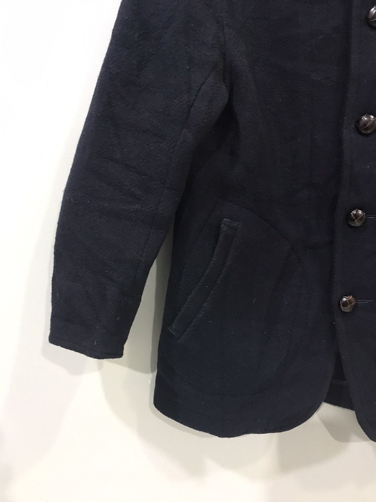 Danton DANTON Shawl Collar Navy Peacoat Size US M / EU 48-50 / 2 - 6 Thumbnail