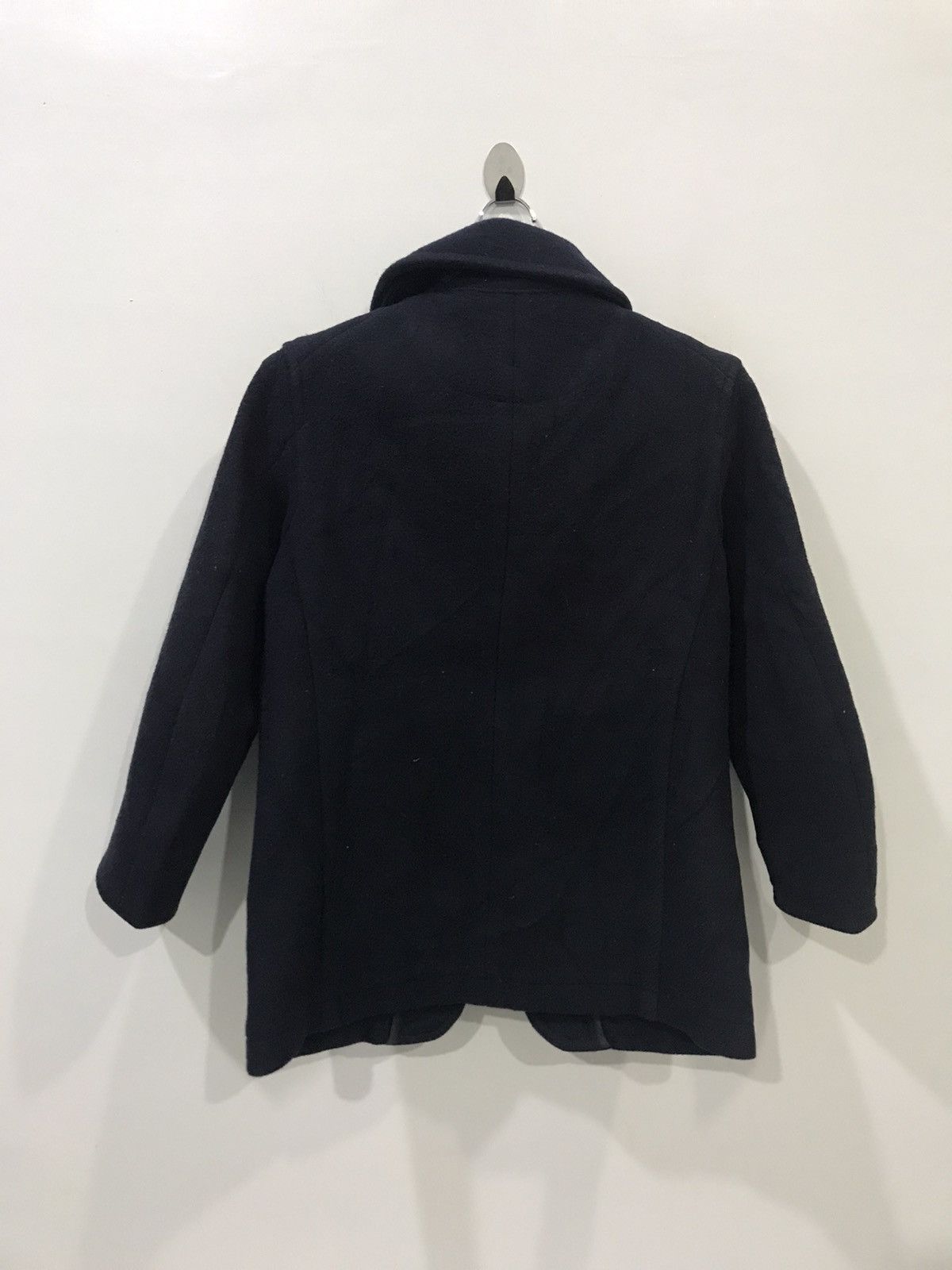 Danton DANTON Shawl Collar Navy Peacoat Size US M / EU 48-50 / 2 - 7 Thumbnail