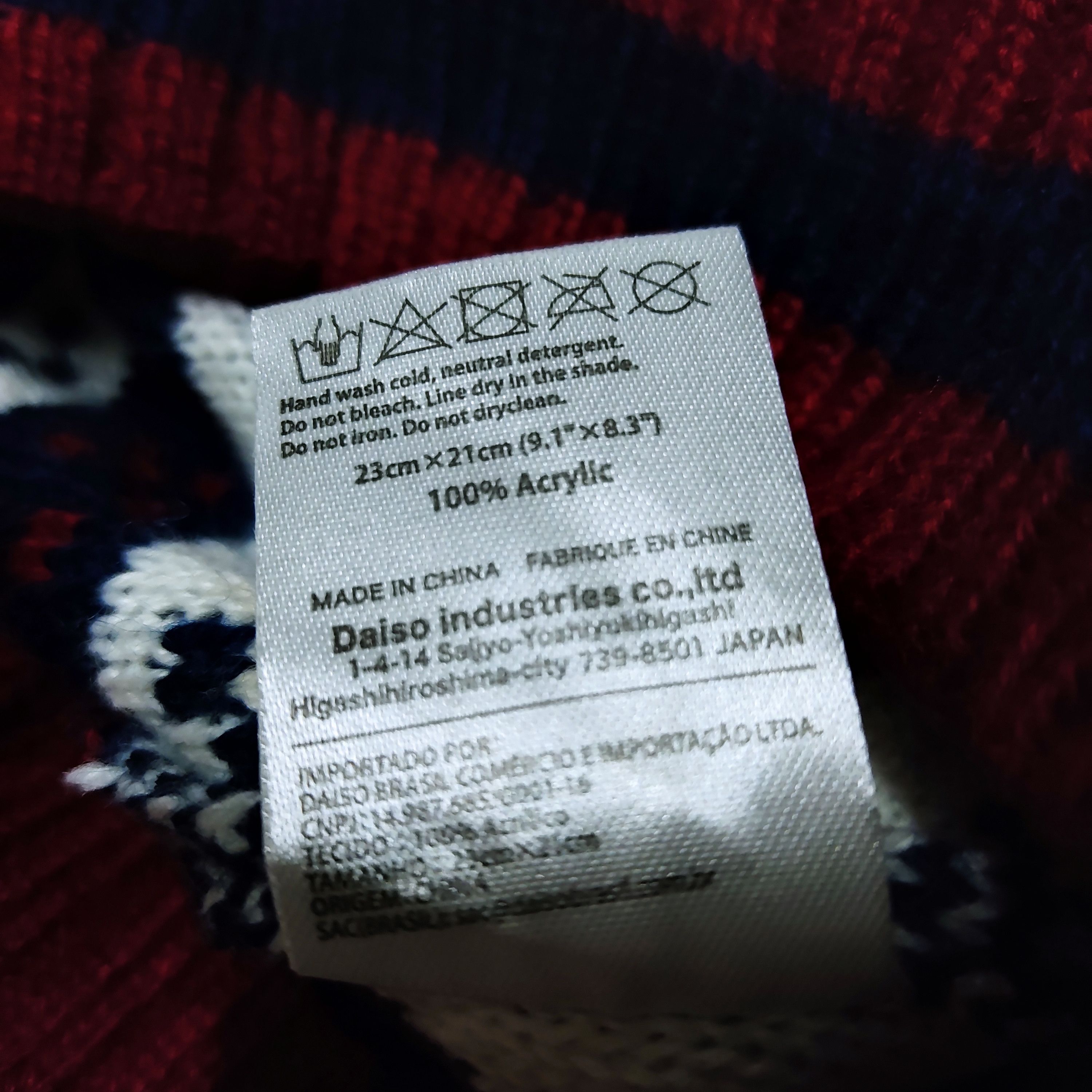 Arts & Science Japanese Brand Daiso Knitewear Headwear Hat Beanie Size ONE SIZE - 5 Thumbnail