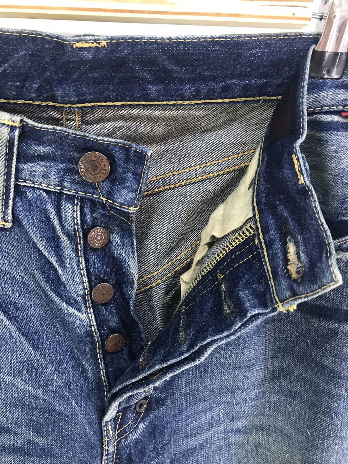 Hysteric Glamour Anachronorm Custom Tailored Clothing Denim Jeans Size US 30 / EU 46 - 13 Thumbnail