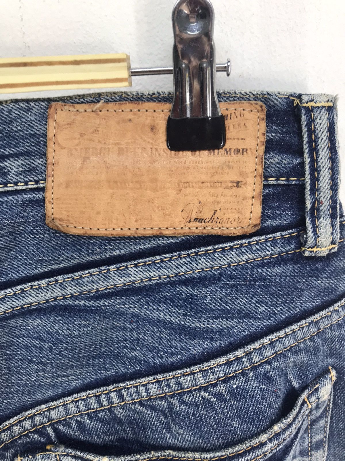 Hysteric Glamour Anachronorm Custom Tailored Clothing Denim Jeans Size US 30 / EU 46 - 12 Thumbnail