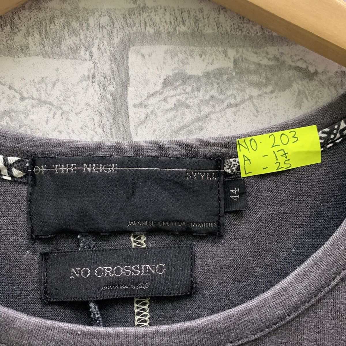 Japanese Brand No Crossing Of The Neige Style Japanese Brand Tee T-shirts Size US S / EU 44-46 / 1 - 7 Thumbnail