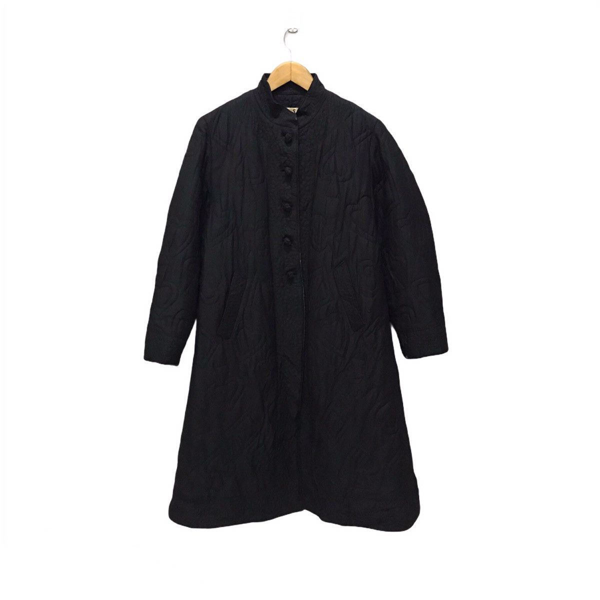 Issey Miyake Vintage 80s Issey Miyake distressed peacoat card motive Size US M / EU 48-50 / 2 - 3 Thumbnail