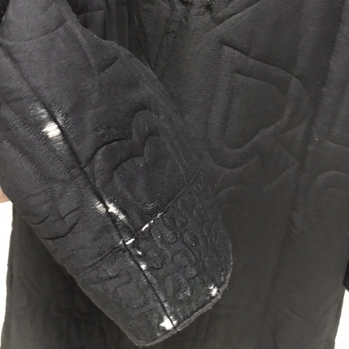 Issey Miyake Vintage 80s Issey Miyake distressed peacoat card motive Size US M / EU 48-50 / 2 - 15 Thumbnail