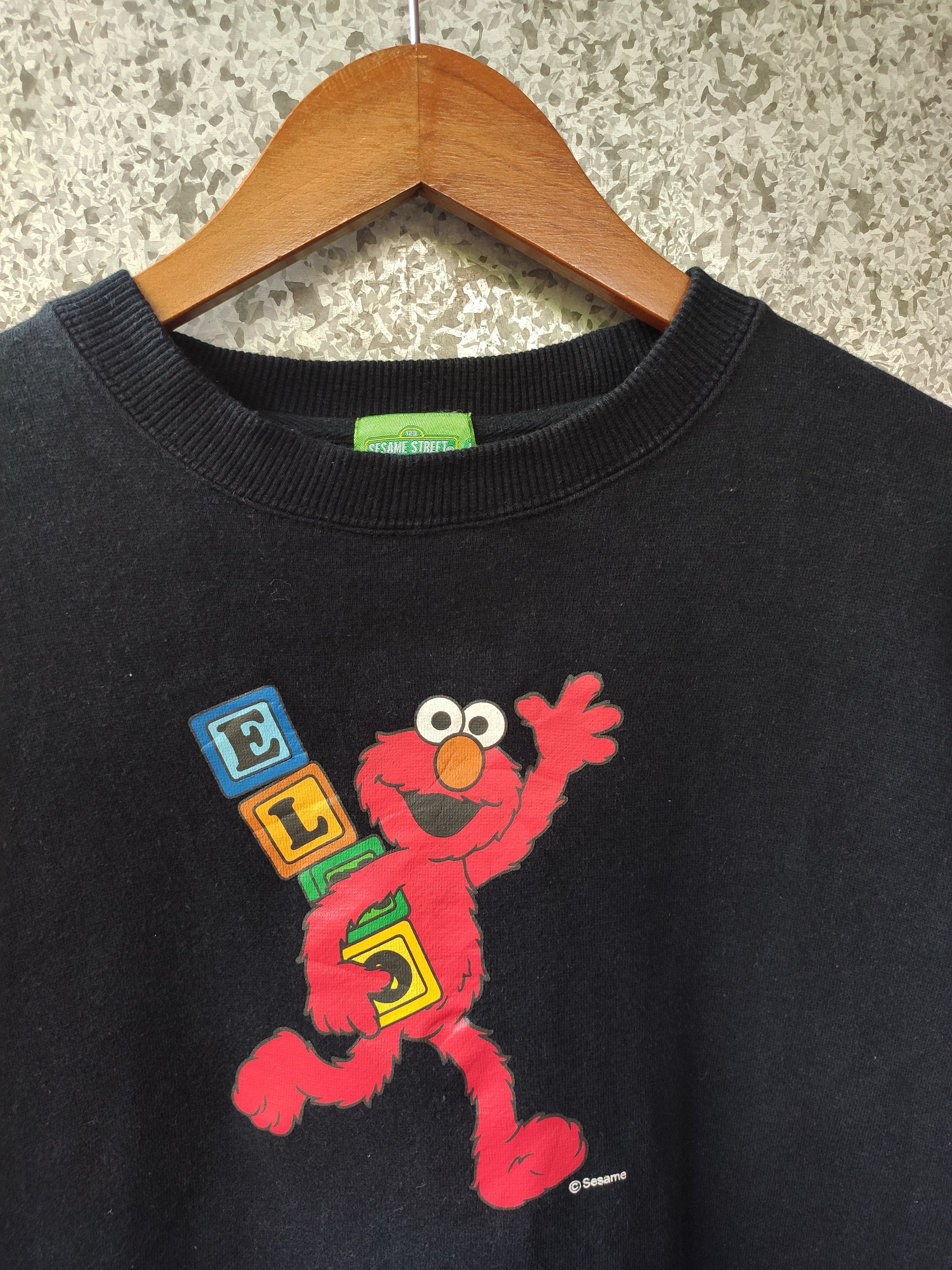 Cartoon Network Vintage 90s Vintage Sesame Street sweatshirt Size US M / EU 48-50 / 2 - 2 Thumbnail