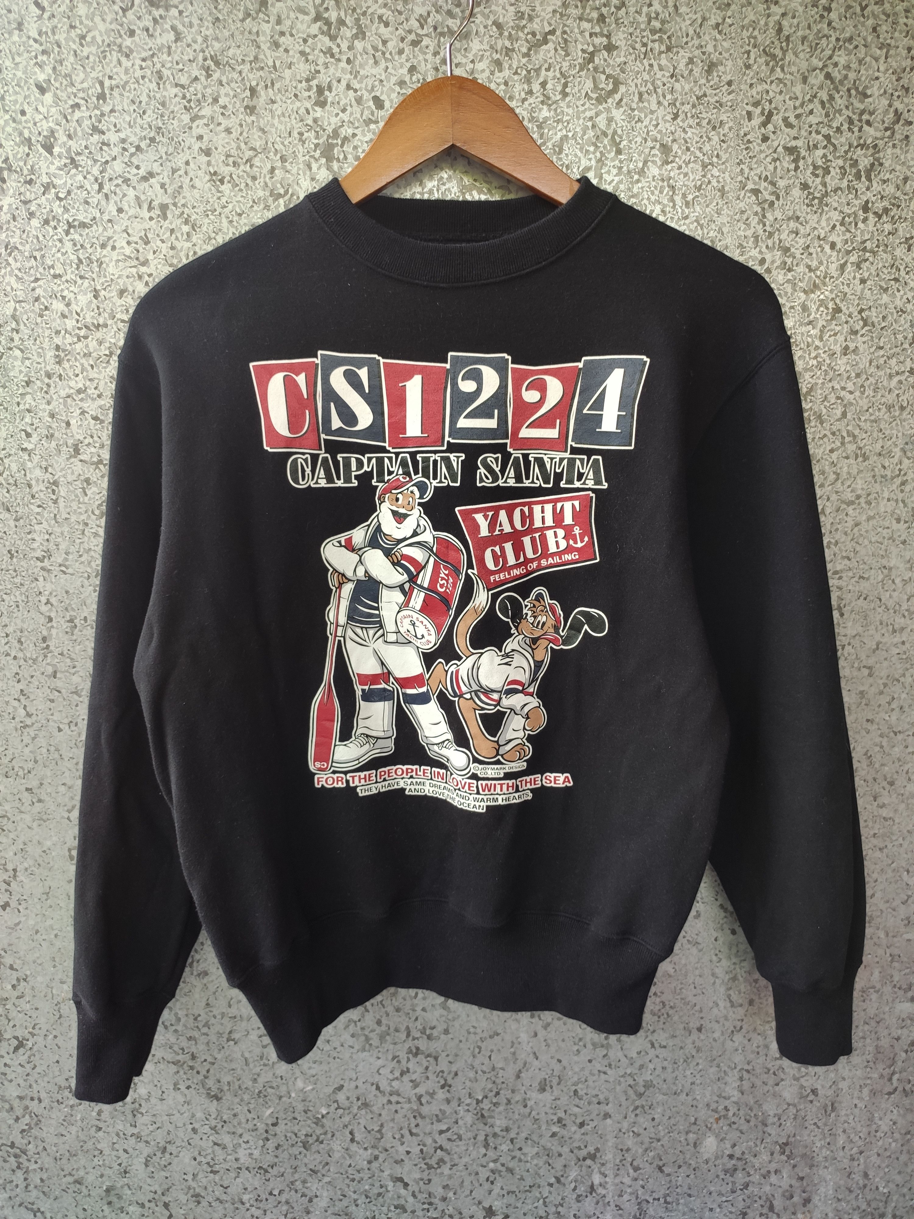 Captain Santors Vintage 90s Vintage Captain Santa sweatshirt Size US S / EU 44-46 / 1 - 1 Thumbnail