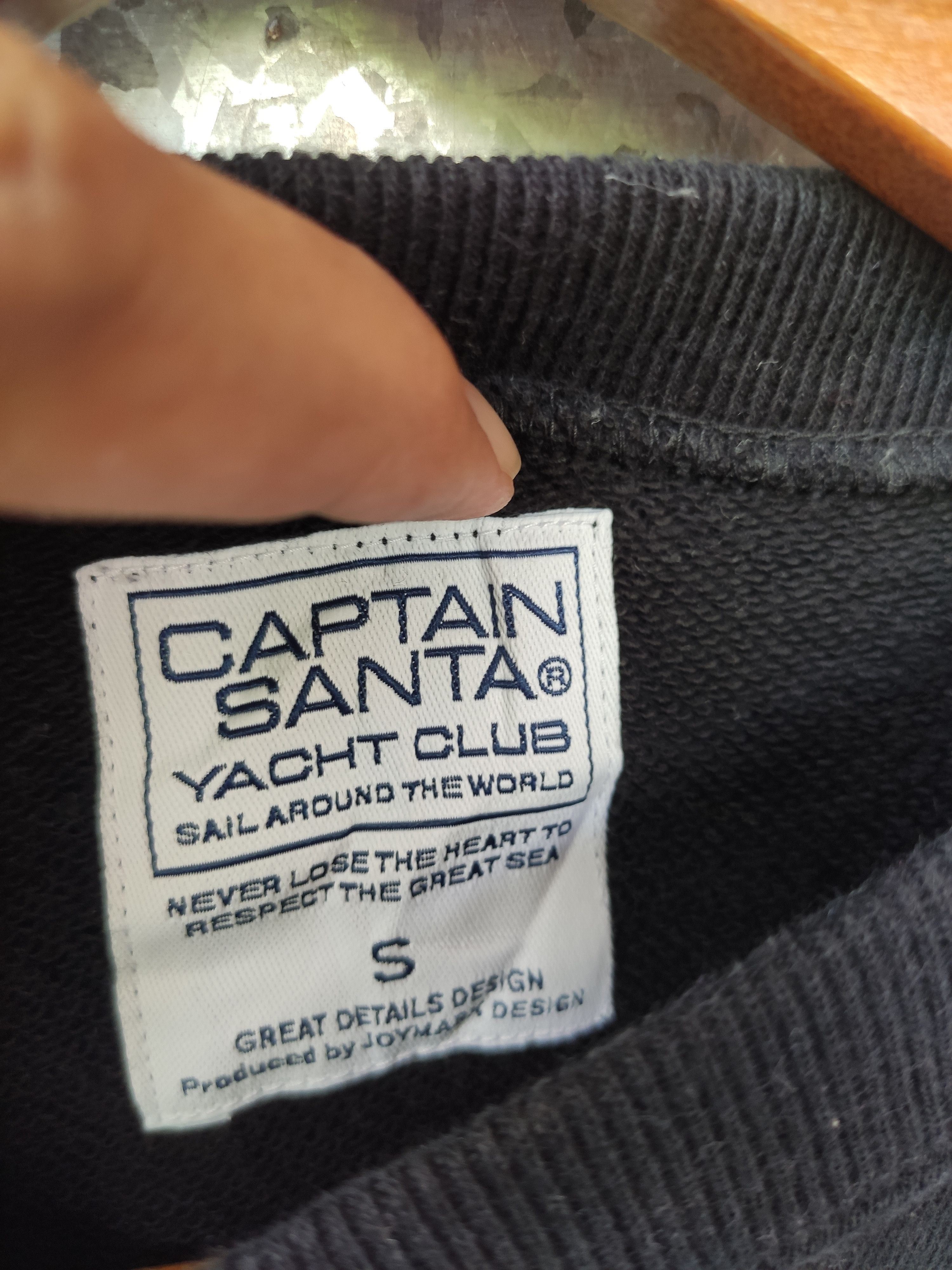 Captain Santors Vintage 90s Vintage Captain Santa sweatshirt Size US S / EU 44-46 / 1 - 6 Thumbnail