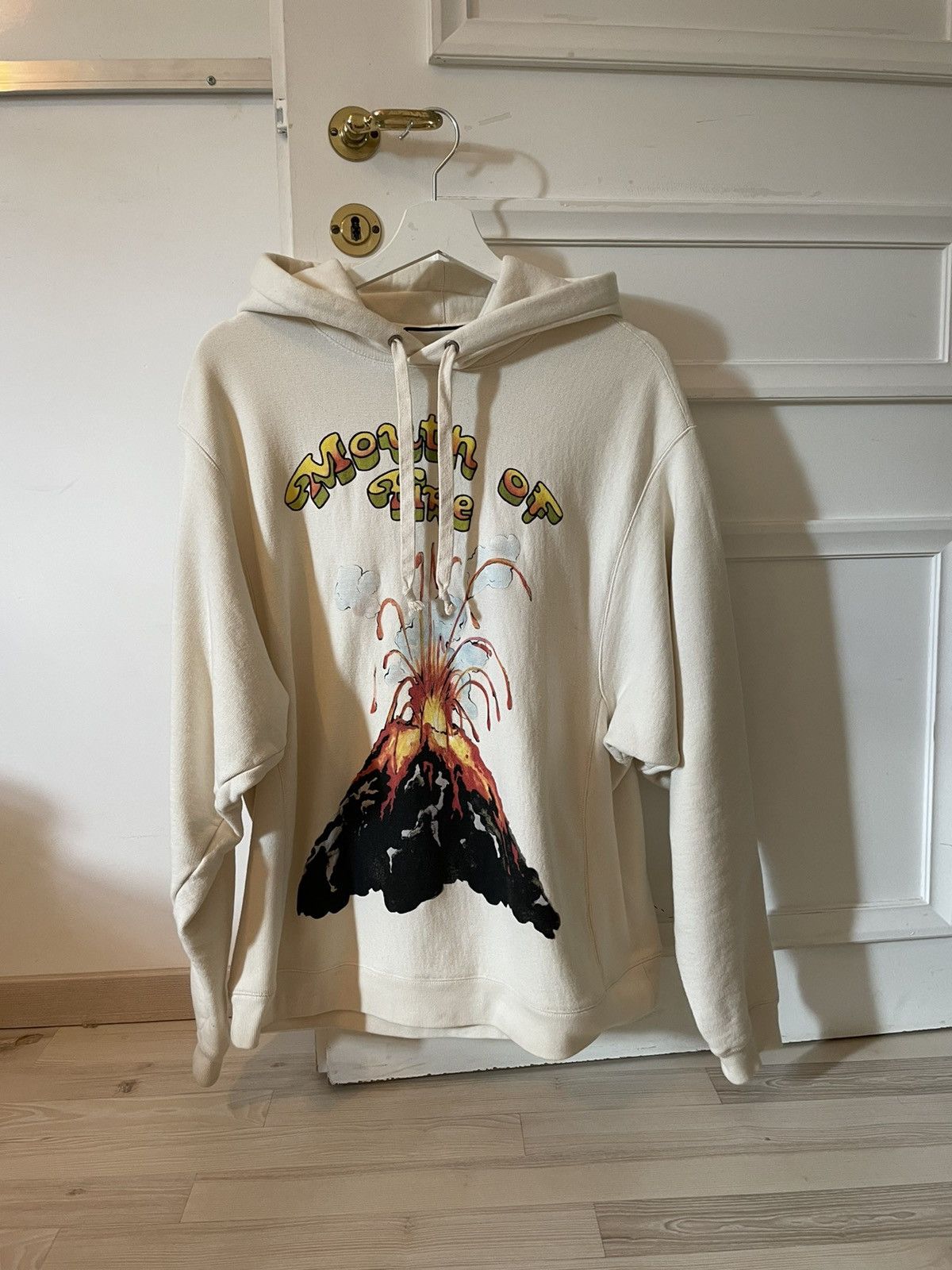 Gucci Gucci Mouth Of Fire Volcano Hoodie Grailed