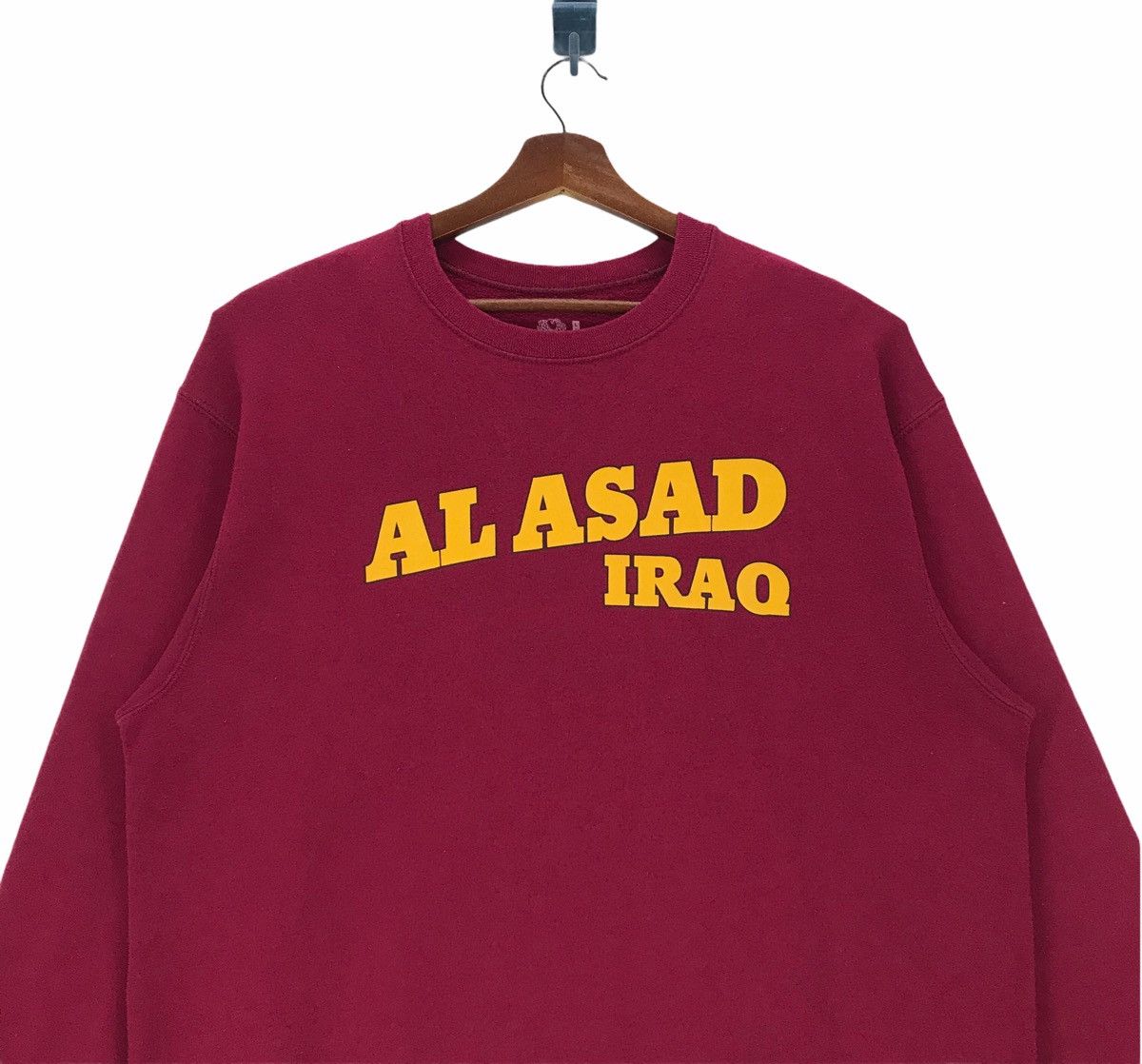 Vintage Al Asad Iraq Sweatshirt. Size US L / EU 52-54 / 3 - 2 Thumbnail