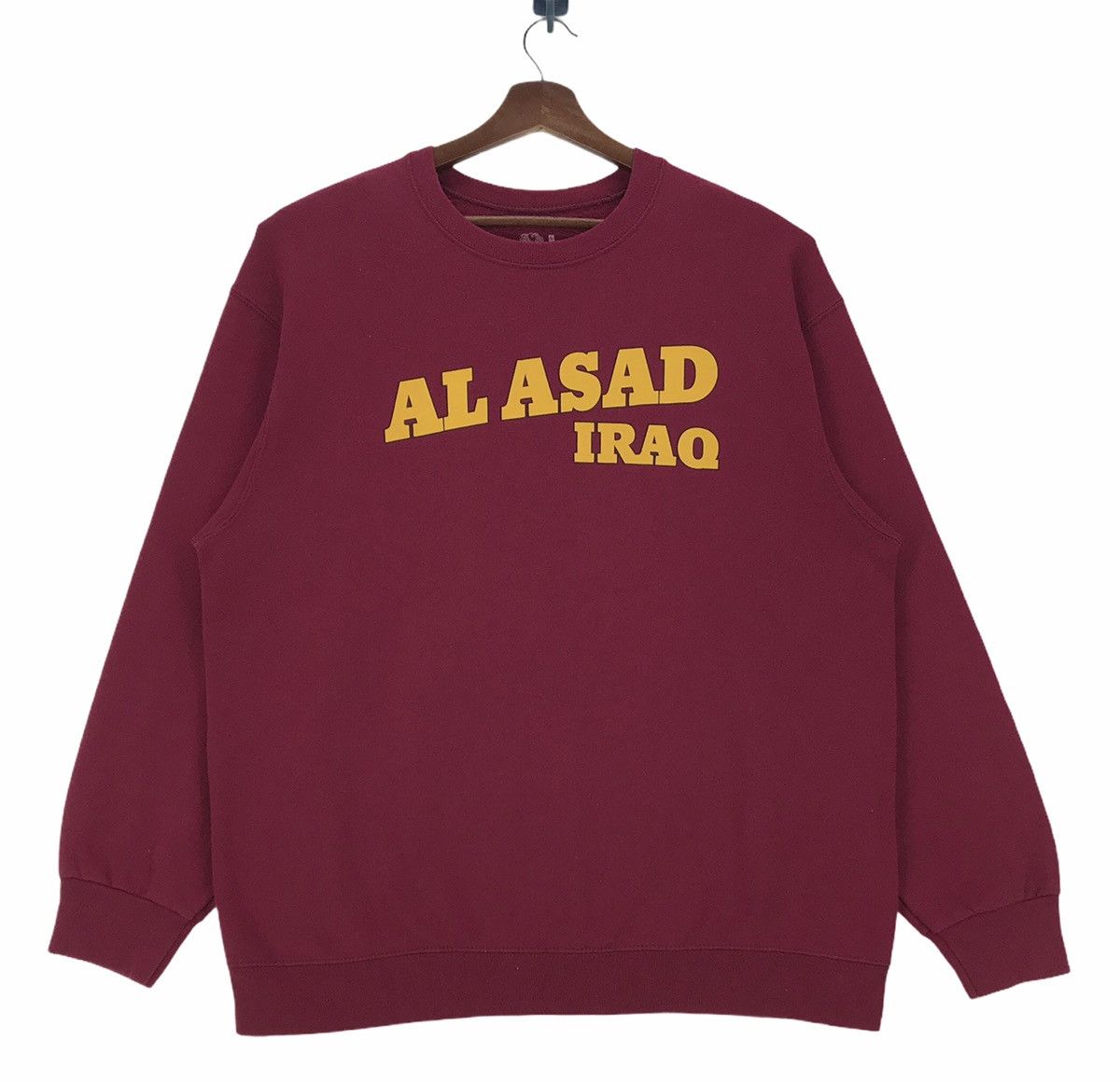 Vintage Al Asad Iraq Sweatshirt. Size US L / EU 52-54 / 3 - 1 Thumbnail