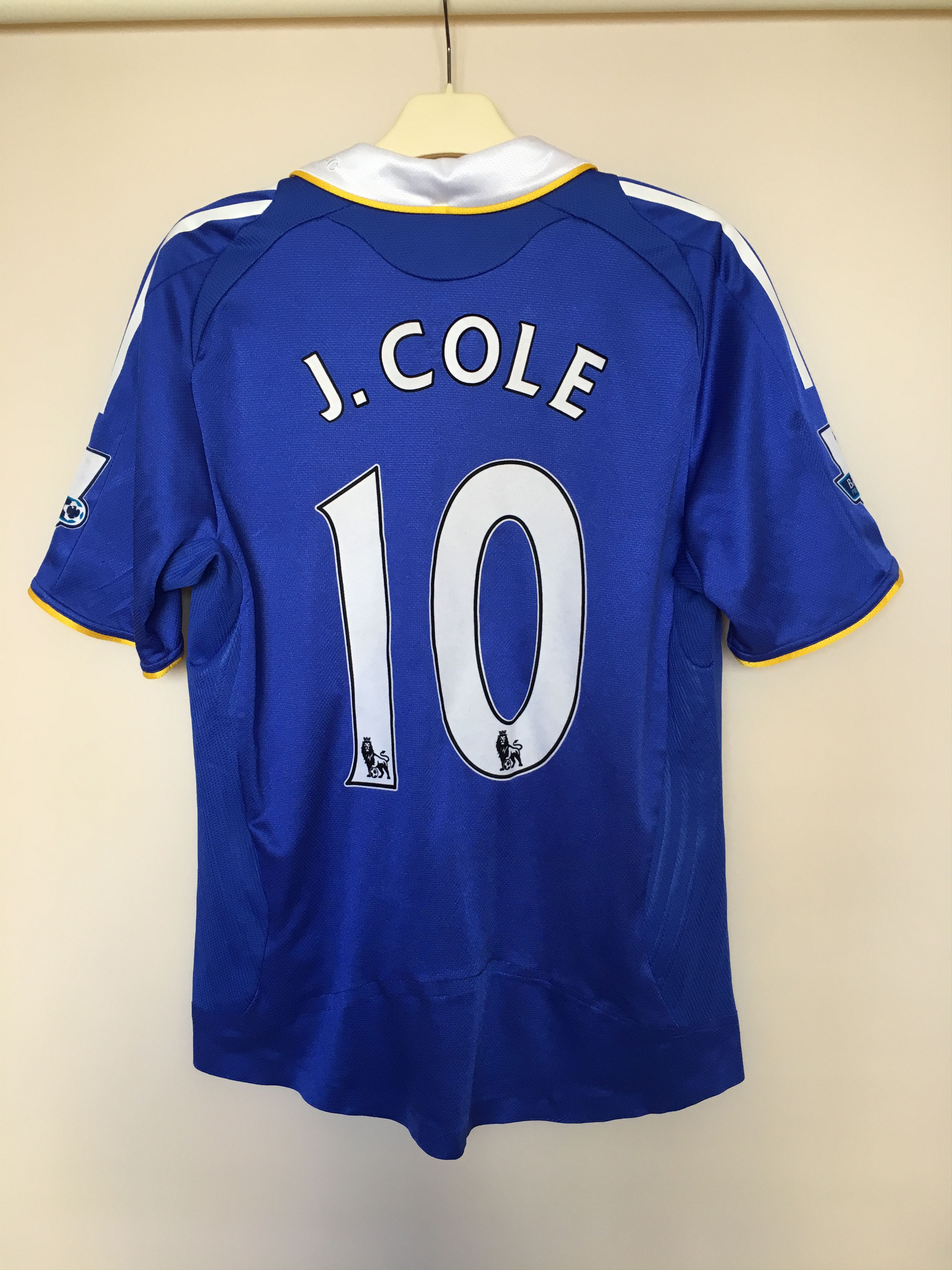 Adidas CHELSEA 2008\2009 HOME JERSEY SOCCER SHIRT #10 J.COLE | Grailed