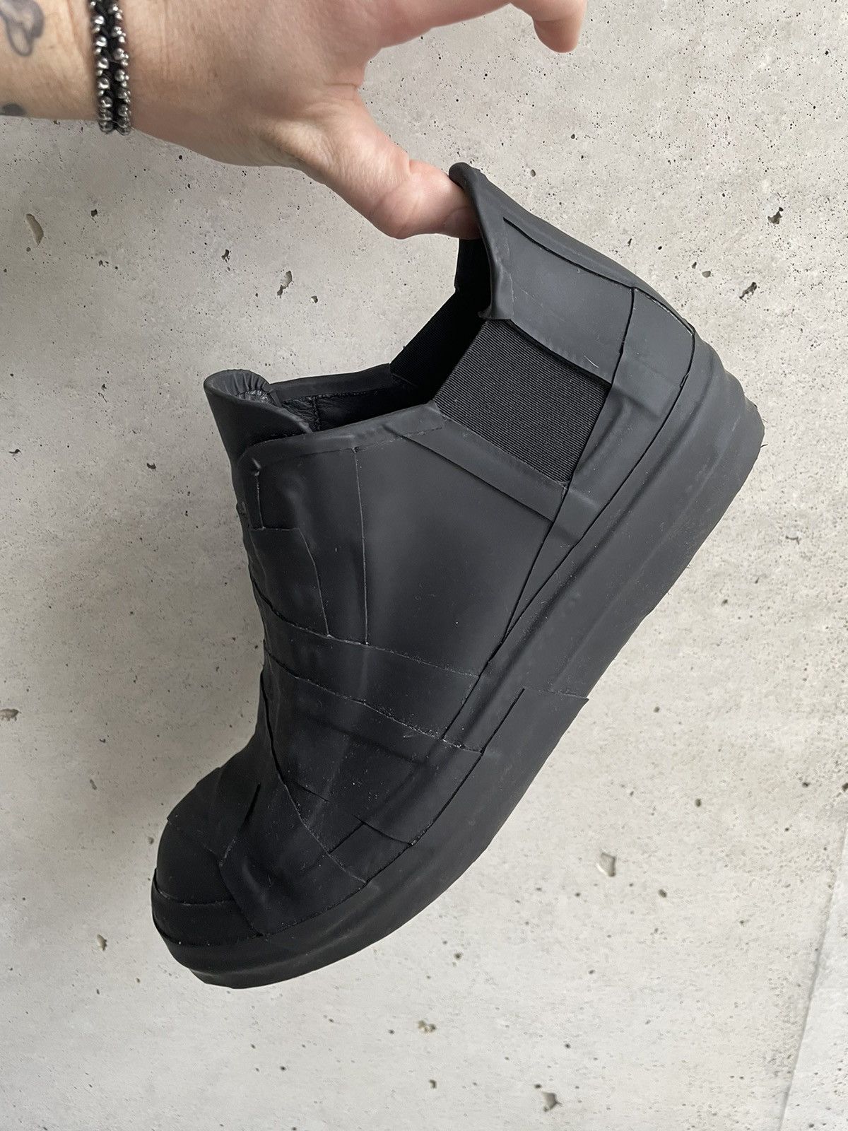 Rick owens】Rubber Performa Low-Top 42