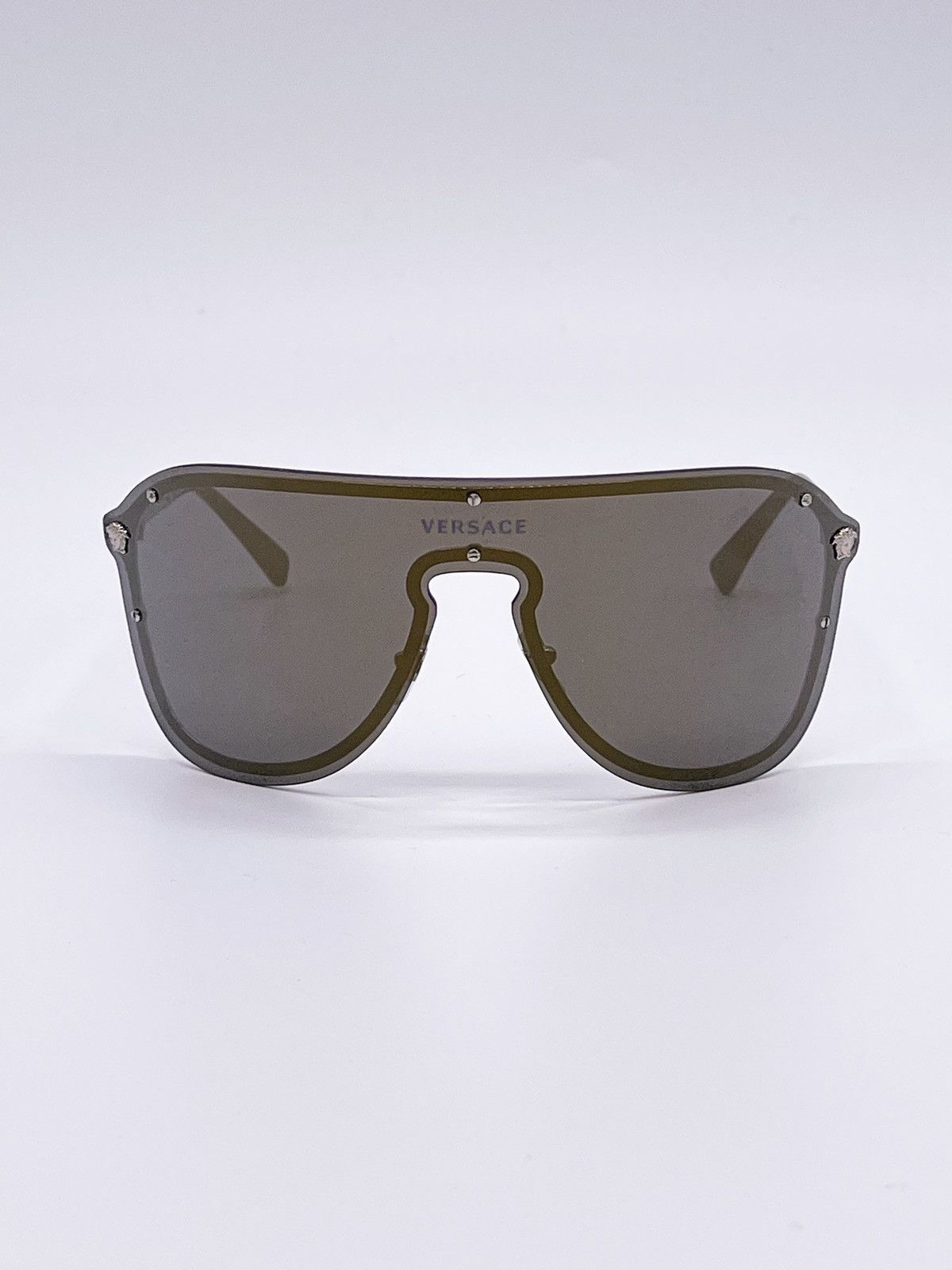 Versace New Versace Ve2180 1000 5a Unisex Shield Sunglasses Ve 2180 Grailed