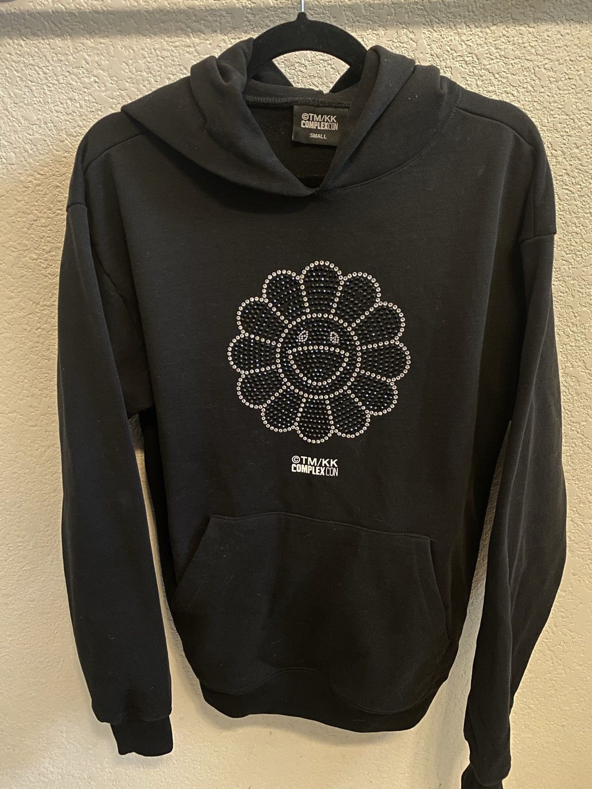 Takashi Murakami Swarovski x Murakami x Complexcon Crystal Flower Hoodie Size US S / EU 44-46 / 1 - 1 Thumbnail