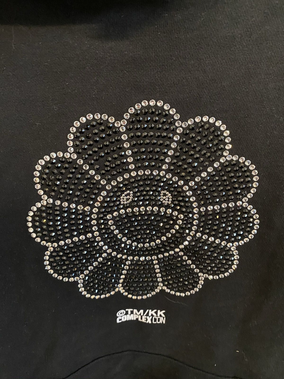 Takashi Murakami Swarovski x Murakami x Complexcon Crystal Flower Hoodie Size US S / EU 44-46 / 1 - 3 Thumbnail