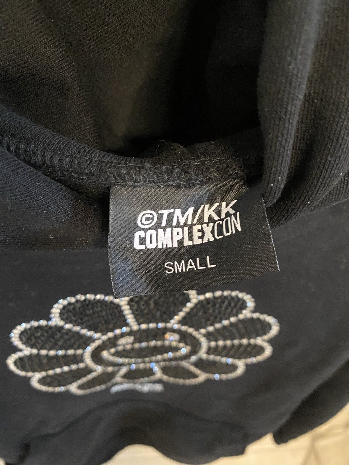 Takashi Murakami Swarovski x Murakami x Complexcon Crystal Flower Hoodie Size US S / EU 44-46 / 1 - 2 Thumbnail