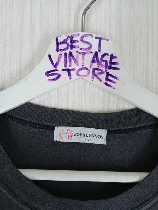 Band Tees × Vintage VINTAGE 90S JOHN LENNON STARTING OVER TSHIRT Size US M / EU 48-50 / 2 - 3 Thumbnail