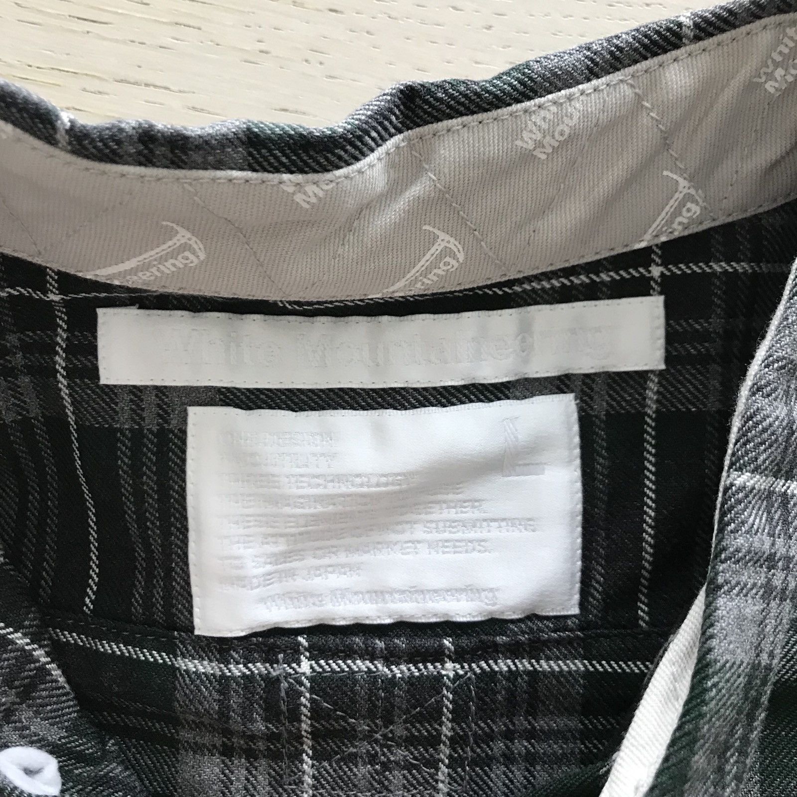 White Mountaineering Plaid Flannel Shirt Size US L / EU 52-54 / 3 - 2 Thumbnail