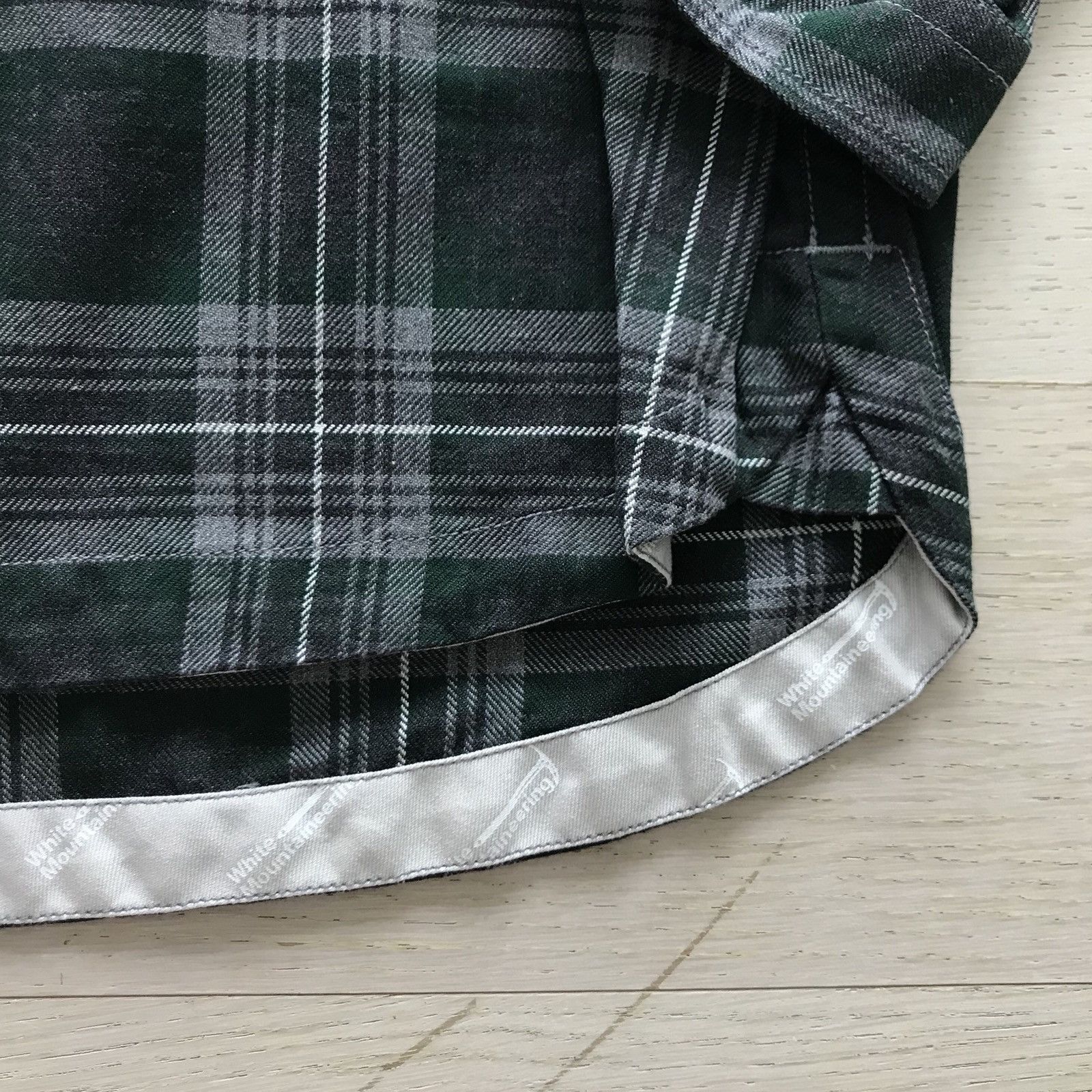 White Mountaineering Plaid Flannel Shirt Size US L / EU 52-54 / 3 - 3 Thumbnail