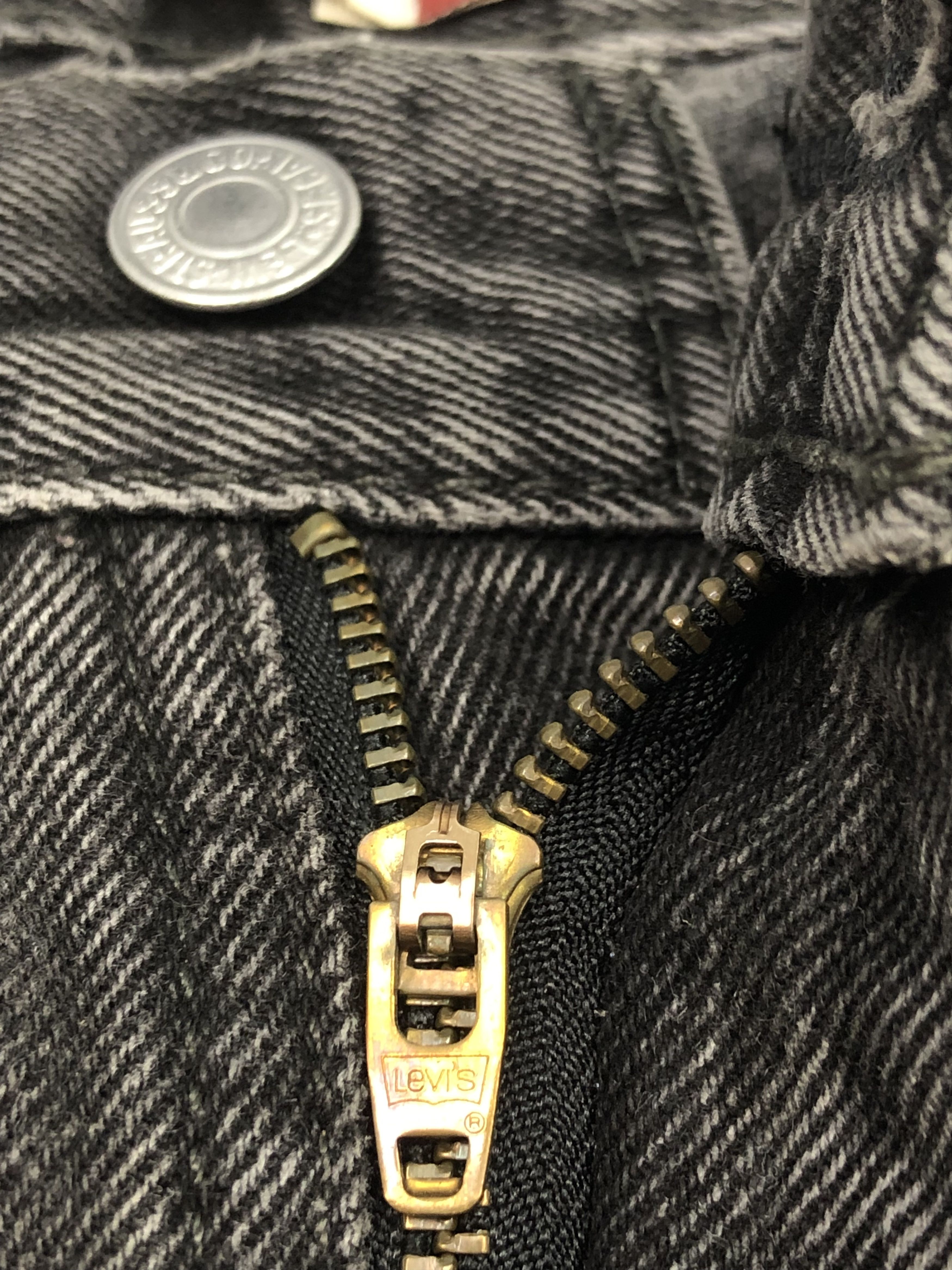 Levi's × Vintage Vintage Levis 550 Relaxed Fit Black Denim DP0267 Size US 36 / EU 52 - 7 Thumbnail
