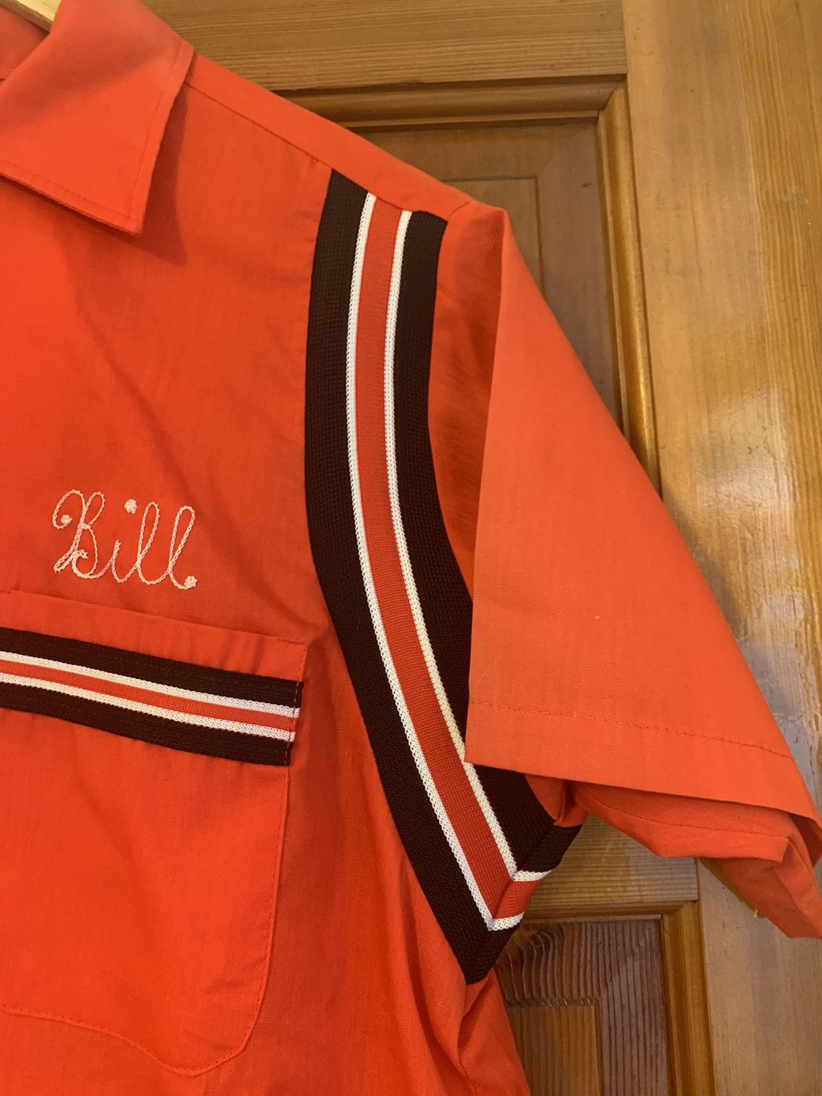 Vintage *RARE* Vintage Veterans of Foreign Wars “Bill” Bowling Shirt Size US M / EU 48-50 / 2 - 9 Thumbnail