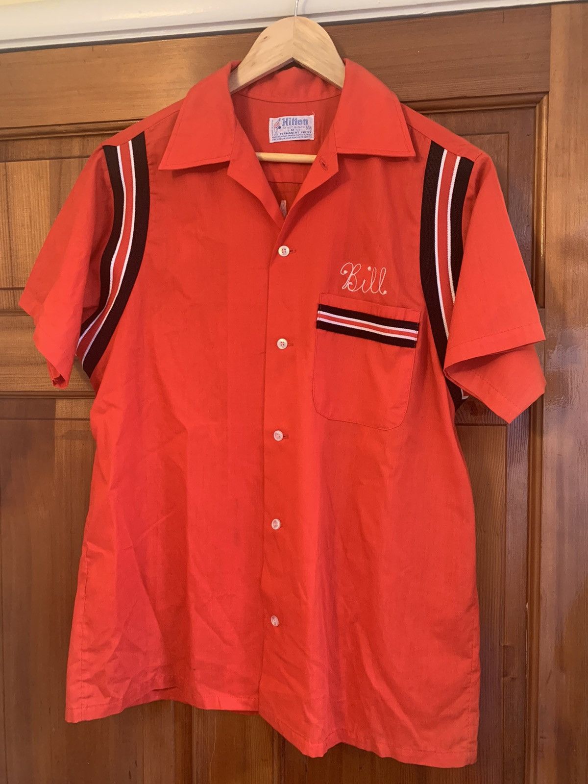 Vintage *RARE* Vintage Veterans of Foreign Wars “Bill” Bowling Shirt Size US M / EU 48-50 / 2 - 4 Thumbnail