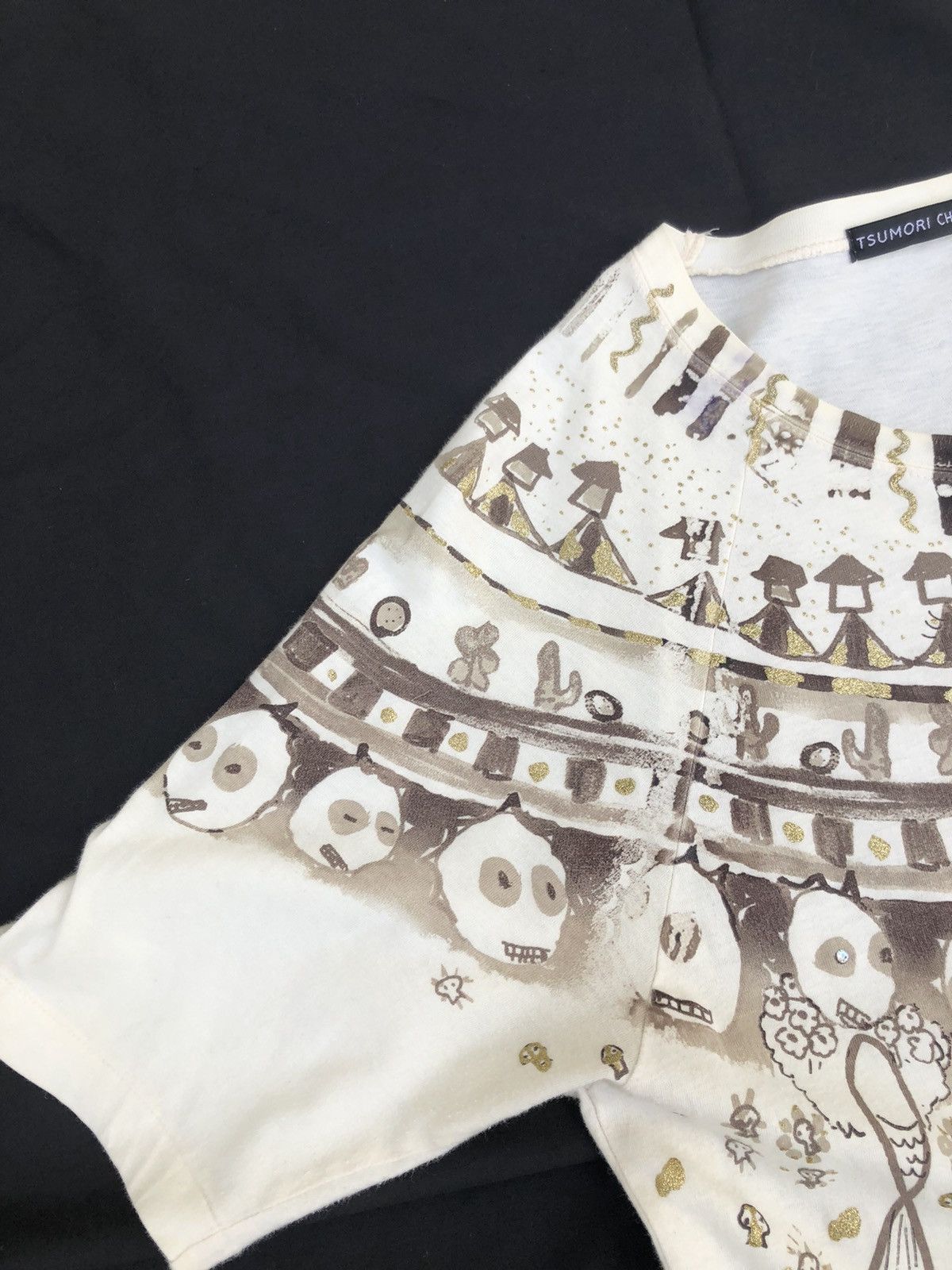 Art Comes First Tsumori Chisato Made in Japan Abstract Art T Shirt Size US M / EU 48-50 / 2 - 3 Thumbnail