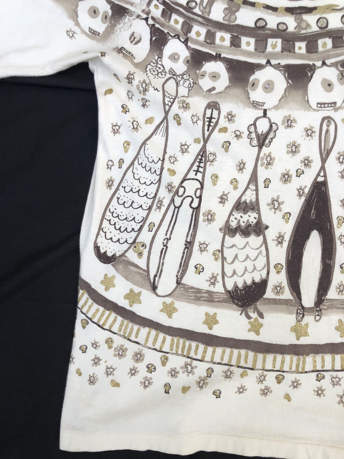 Art Comes First Tsumori Chisato Made in Japan Abstract Art T Shirt Size US M / EU 48-50 / 2 - 7 Thumbnail