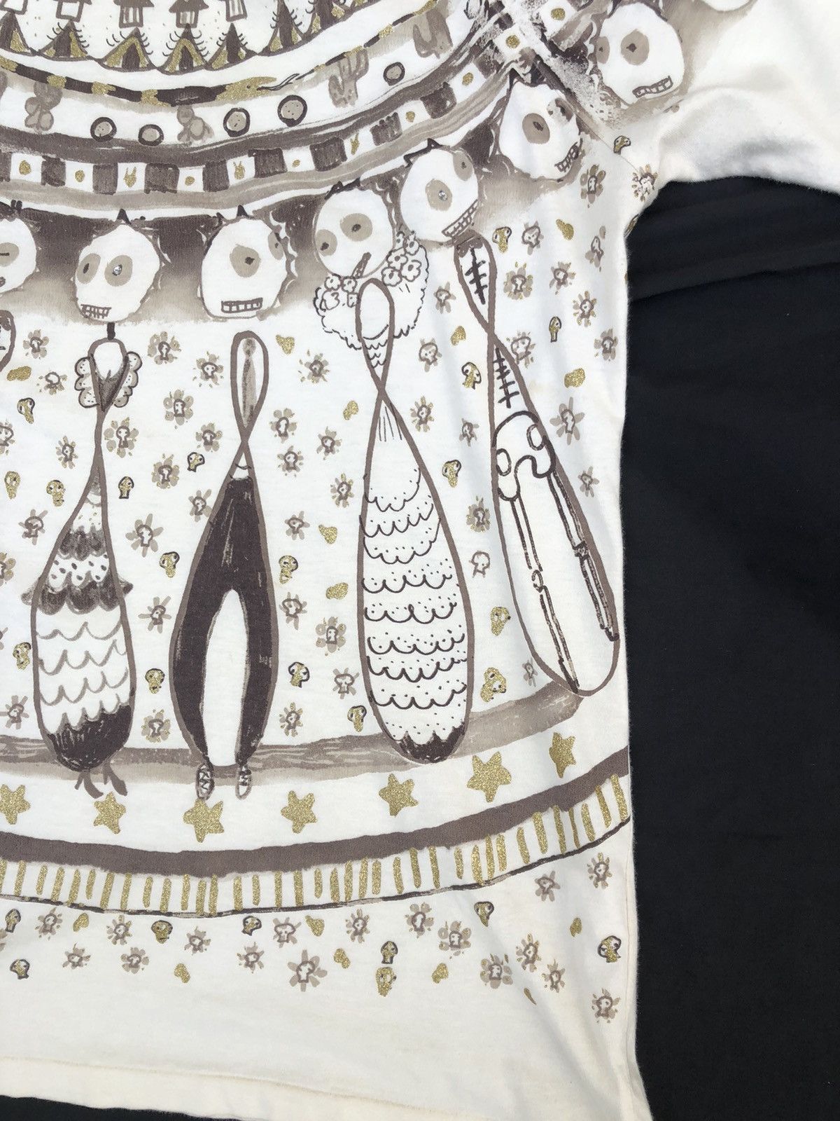 Art Comes First Tsumori Chisato Made in Japan Abstract Art T Shirt Size US M / EU 48-50 / 2 - 6 Thumbnail
